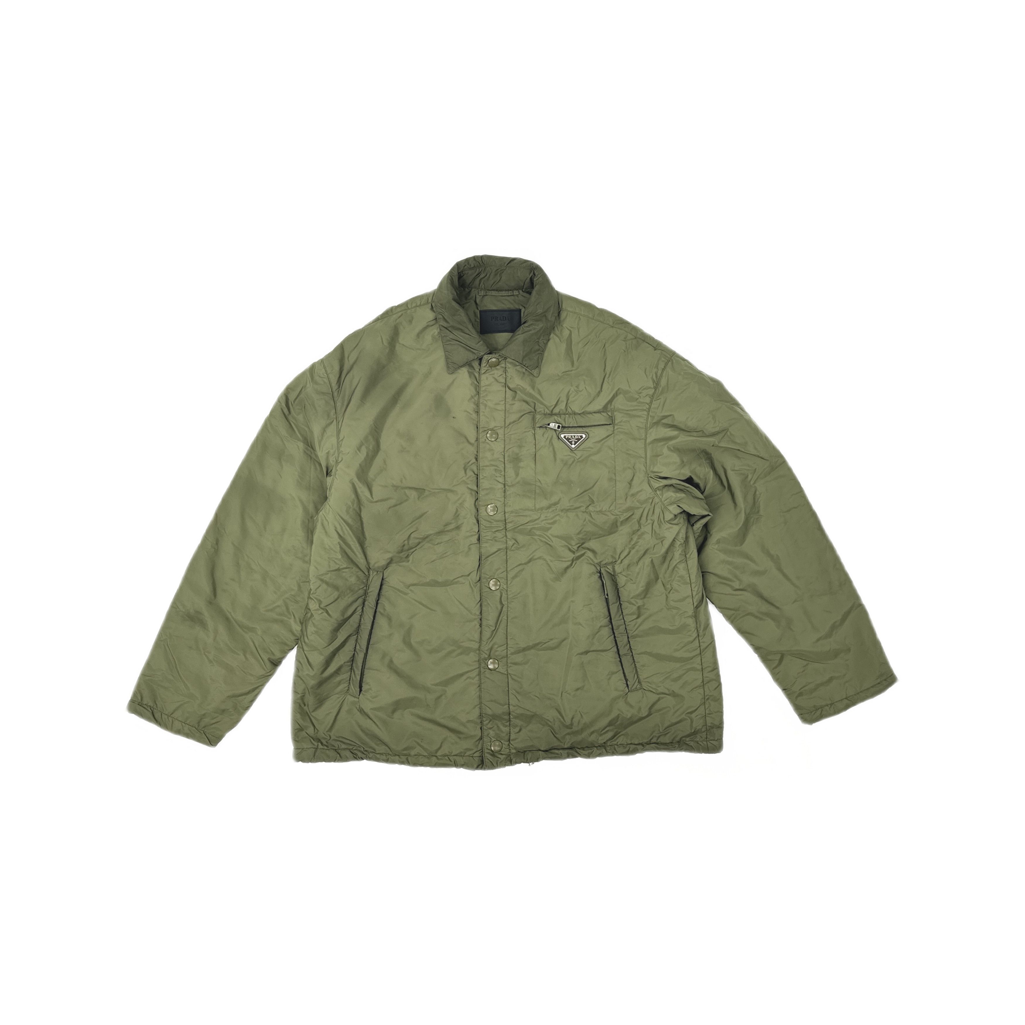 Prada Prada Re-Nylon Logo Jacket Size L Size US L / EU 52-54 / 3 - 1 Thumbnail