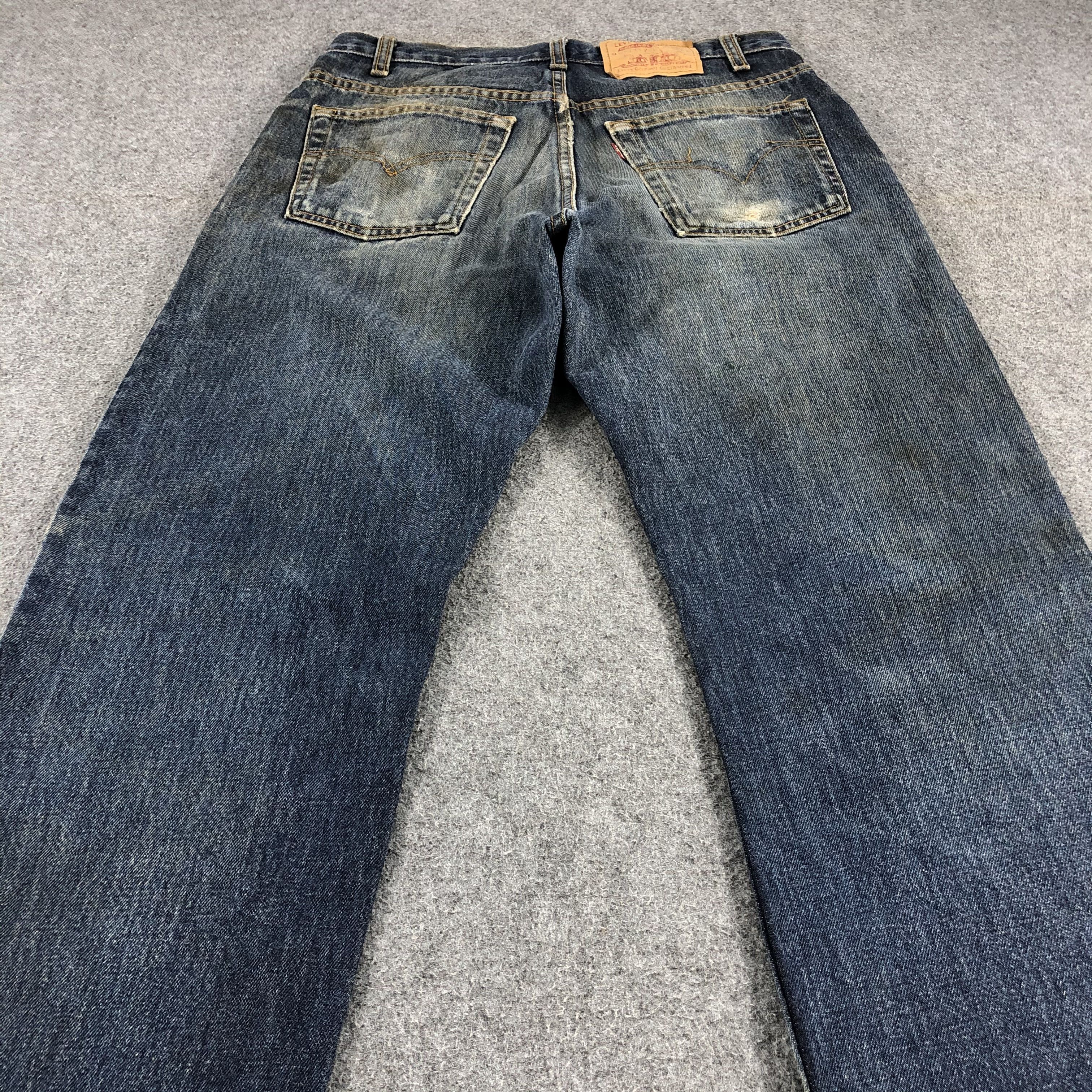 Levi's Vintage Levis 528 Jeans Rusty Blue Denim KJ506 Size US 31 - 4 Thumbnail