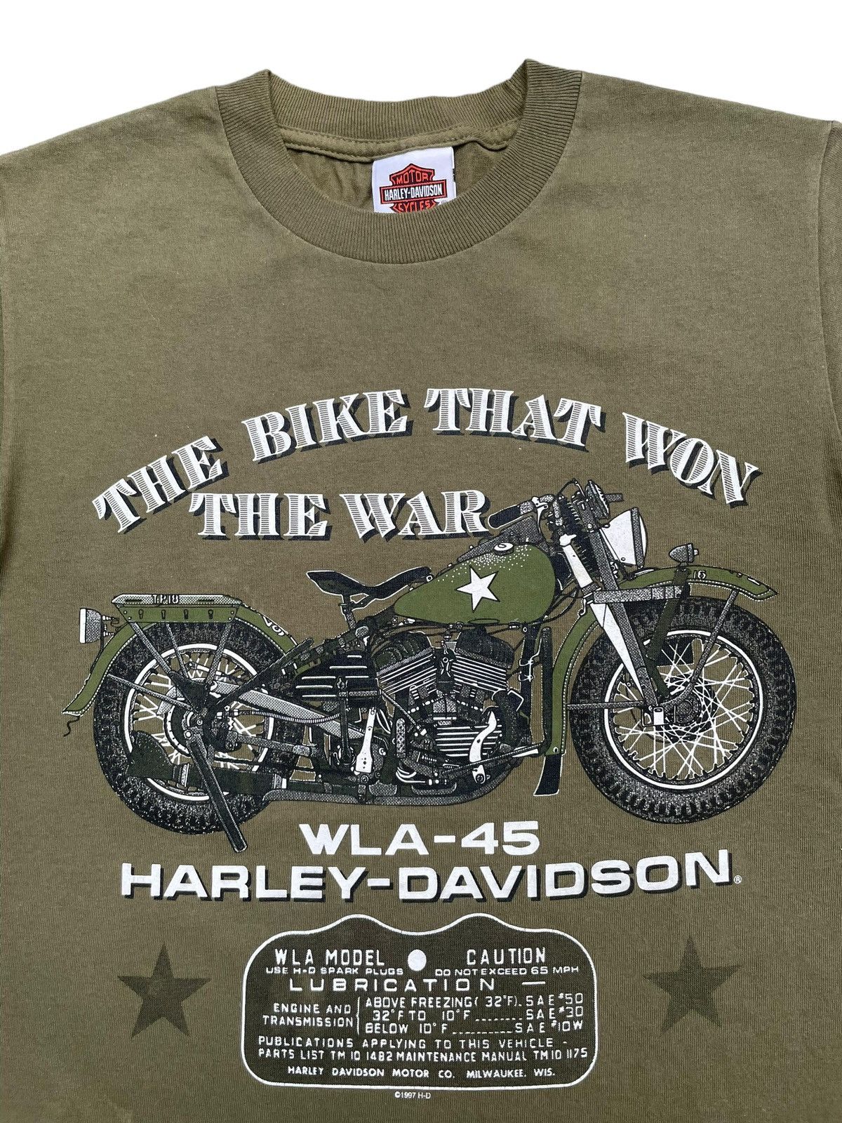 Harley Davidson Vintage Harley Davidson Pearl Harbor Size US S / EU 44-46 / 1 - 3 Thumbnail