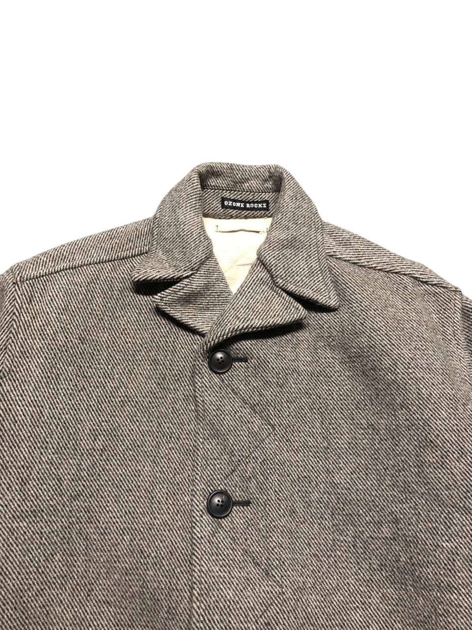 Japanese Brand Vintage Ozone Rocks Wool Button Jacket Rare Size US M / EU 48-50 / 2 - 4 Thumbnail