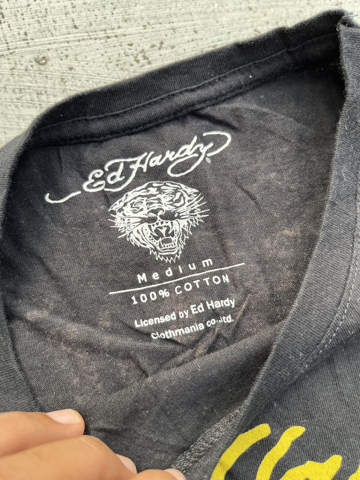 Ed Hardy × Japanese Brand ED HARDY PEACE TEE Y2K Size US S / EU 44-46 / 1 - 4 Thumbnail