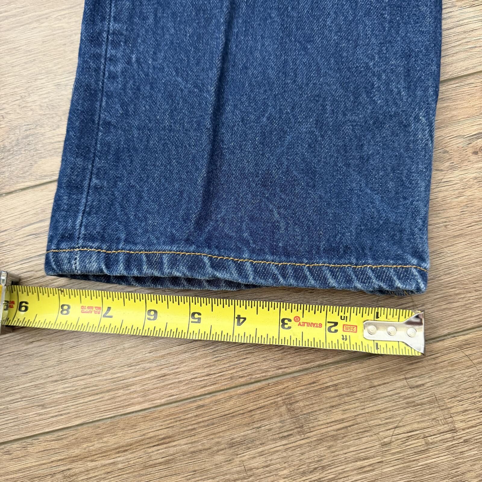 Levi's Vintage Y2K Levi’s 501 Button Fly Blue Denim Jeans 38x34 Size US 38 / EU 54 - 10 Thumbnail