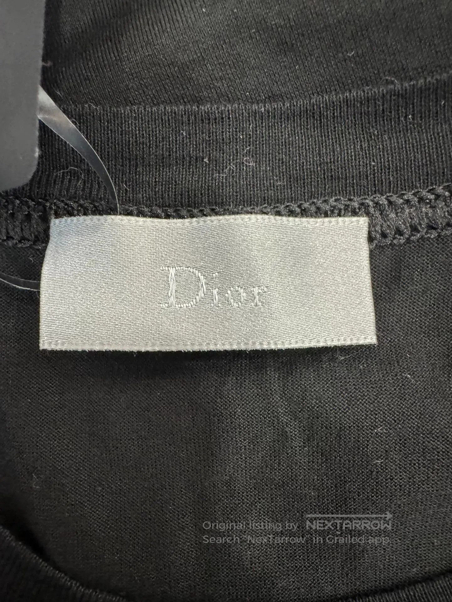 Japanese Brand Dior Small Logo Black Long-Sleeve Tee. Size US L / EU 52-54 / 3 - 4 Thumbnail