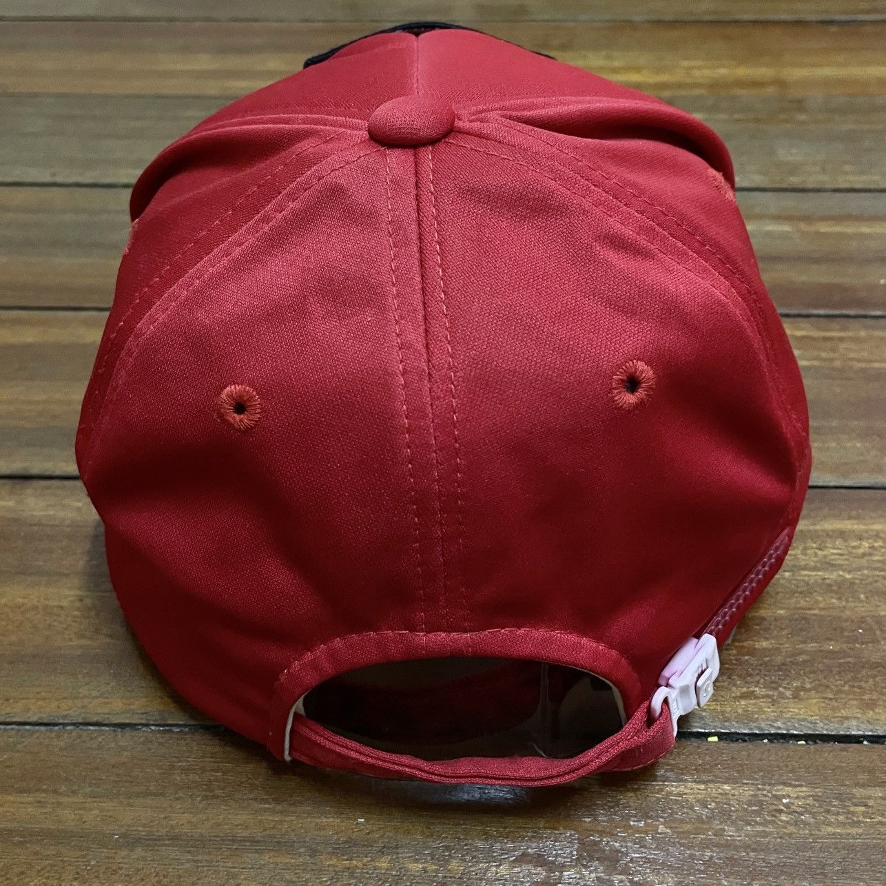 Ferrari × Vintage Very Rare Vintage Brand Ferrari Big Logo Spell Out Cap 1980s Size ONE SIZE - 2 Thumbnail