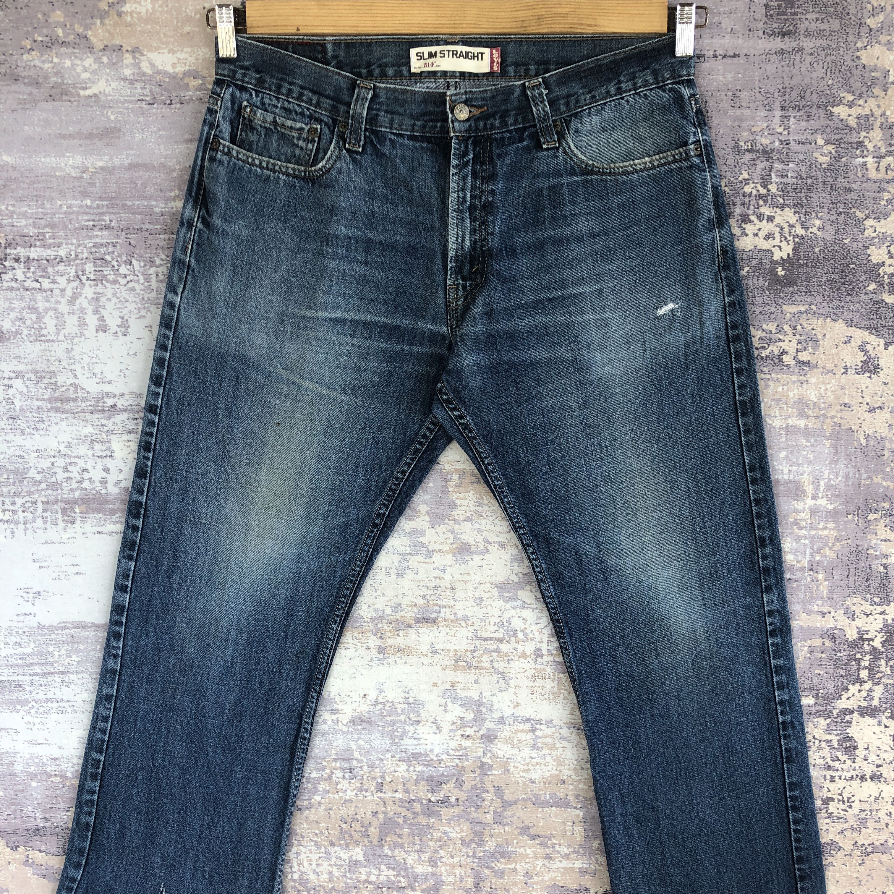 Levi's Vintage Levis Jeans Distressed Levi's 514 Faded Denim Size US 34 / EU 50 - 3 Thumbnail