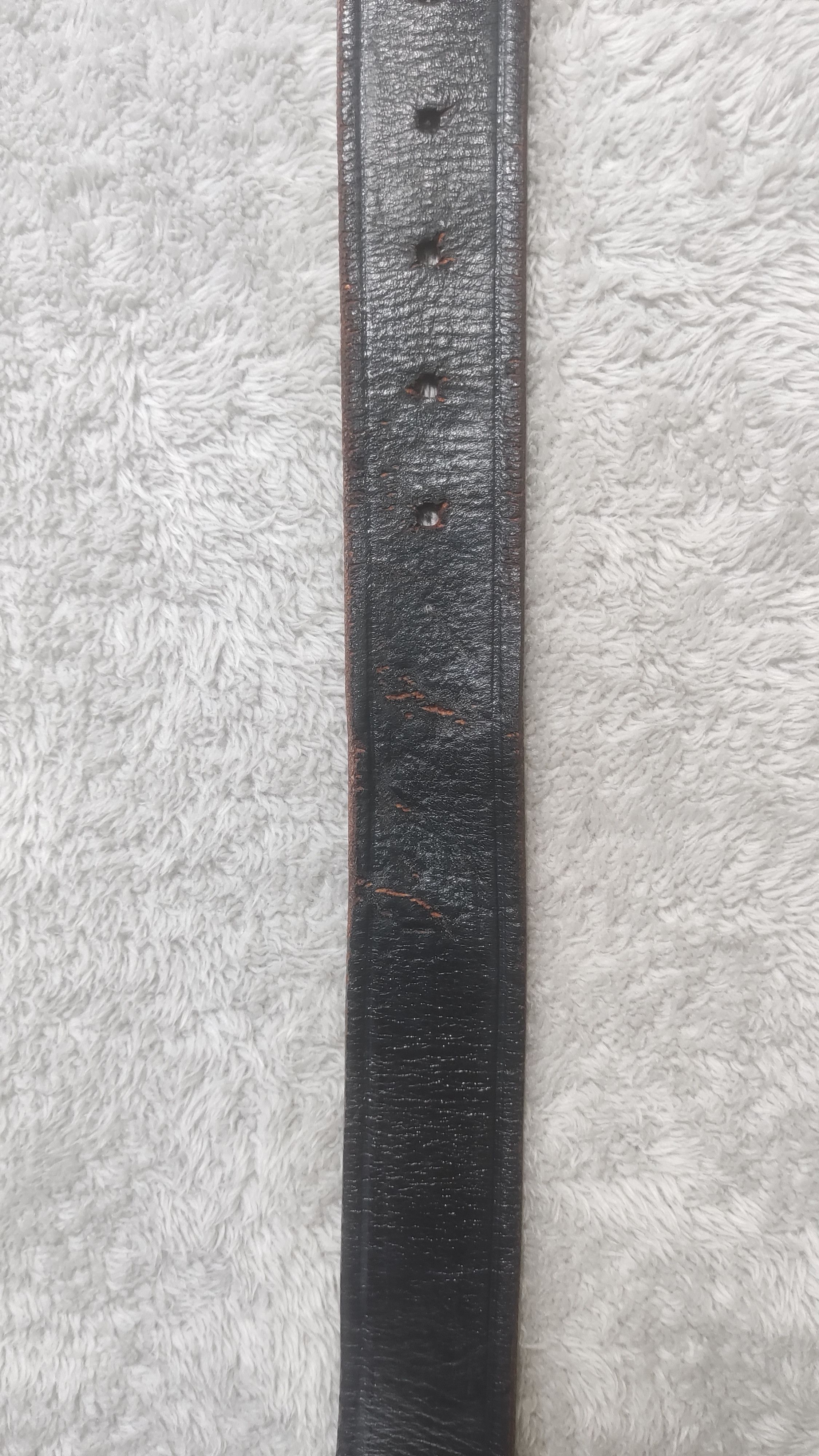 Japanese Brand VINTAGE RAWLINGS JAPAN LEATHER BELT Size ONE SIZE - 6 Thumbnail