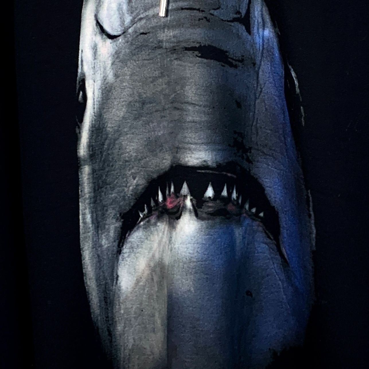 Givenchy Shark Print Hoodie Large Cuban Fit Made In Portugal