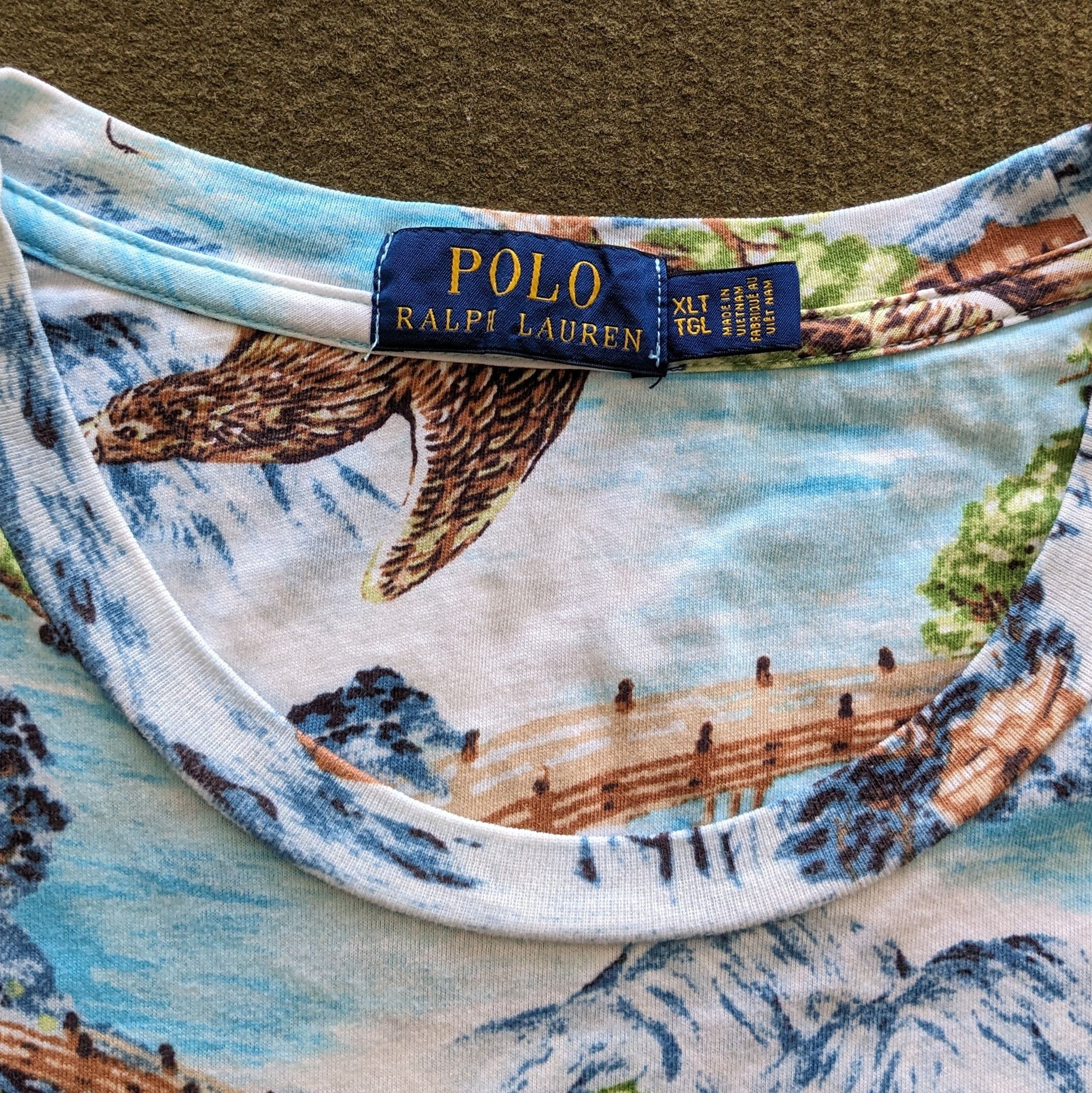 Polo Ralph Lauren Vintage POLO by Ralph Lauren Luxury Brand T-shirt Size US XXL / EU 58 / 5 - 5 Thumbnail