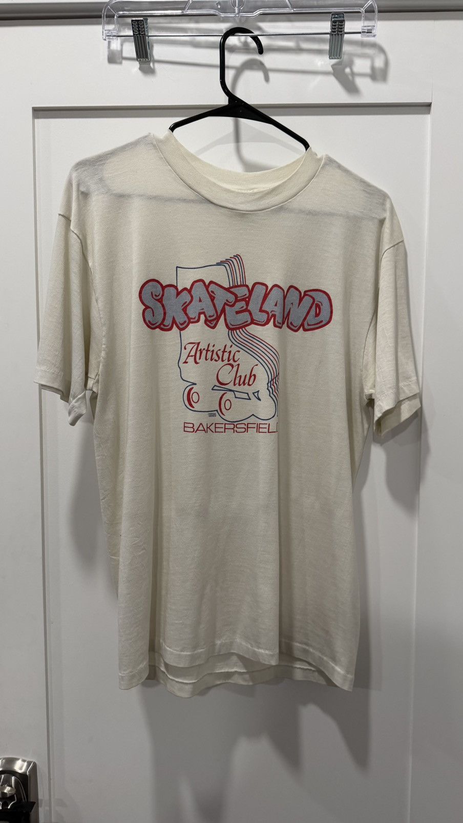 Vintage 80s SINGLE STITCHED SKATELAND TEE Size US L / EU 52-54 / 3 - 1 Thumbnail