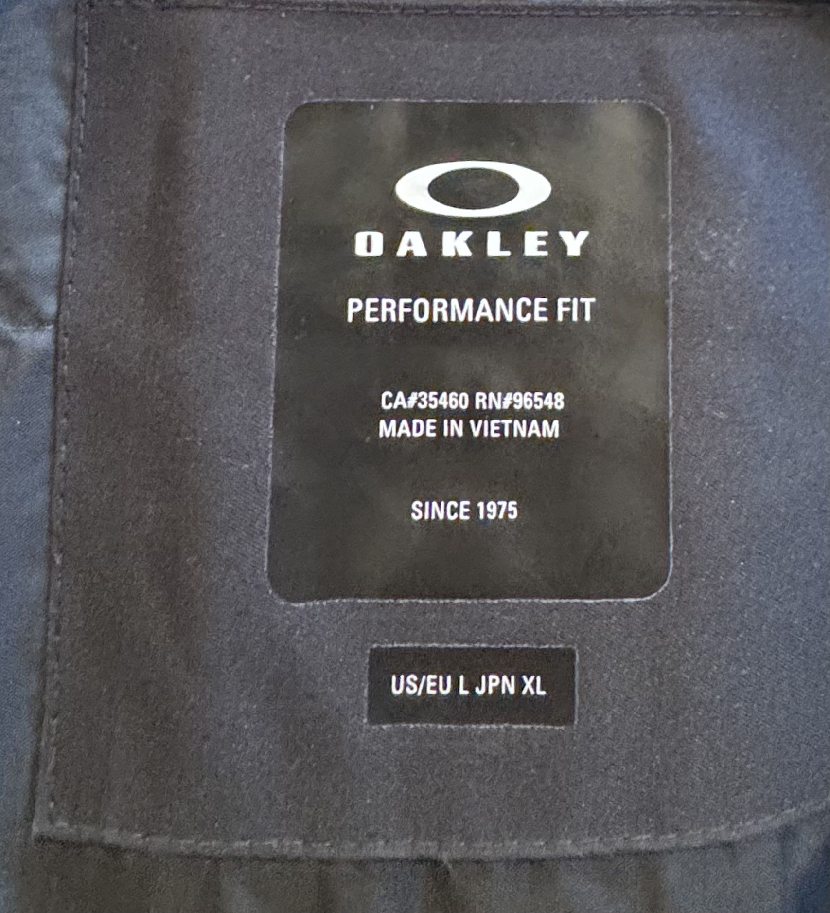 Oakley Oakley Range RC Black Coat - Large Size US L / EU 52-54 / 3 - 6 Thumbnail
