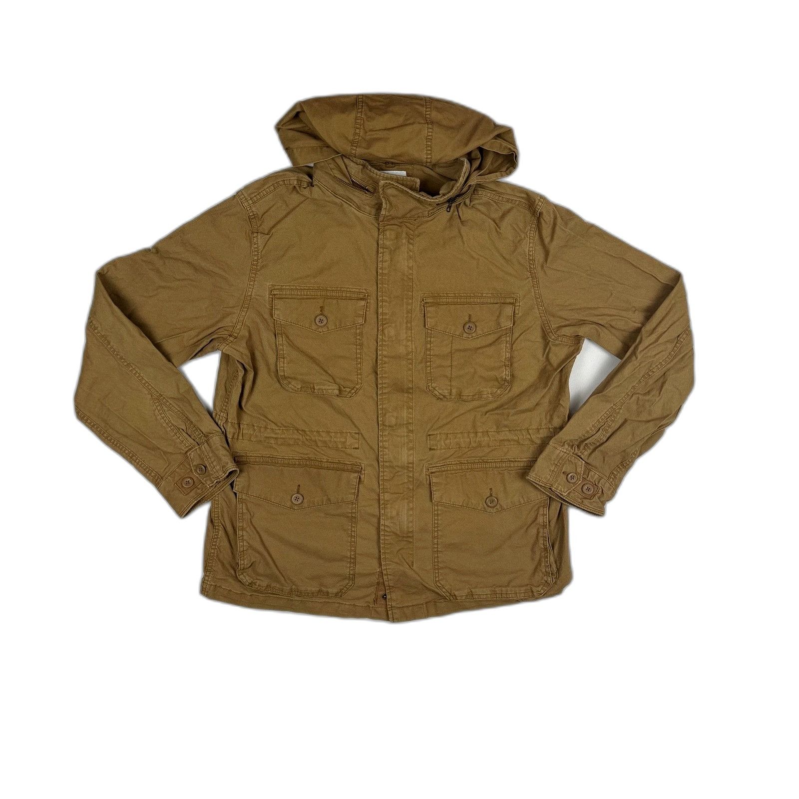 Old Navy Old Navy M-65 Field Jacket Hooded Military Safari Utility Co Size US L / EU 52-54 / 3 - 1 Thumbnail