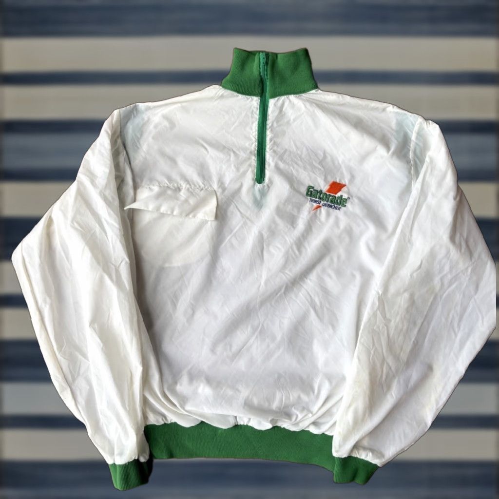 Vintage VINTAGE Gatorade Thirst Quencher Promo Jacket Mens Jacket M White 90s 80s Windbreaker Logo Paced by Swingster Size US M / EU 48-50 / 2 - 1 Thumbnail