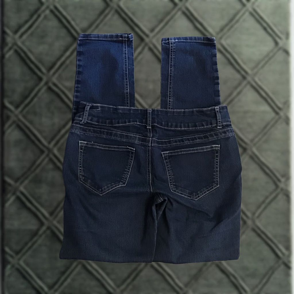 Vintage 8 inch rise Jeans Mens Maurices M Size Blue Denim Stretch Size 32" / US 10 / IT 46 - 1 Thumbnail