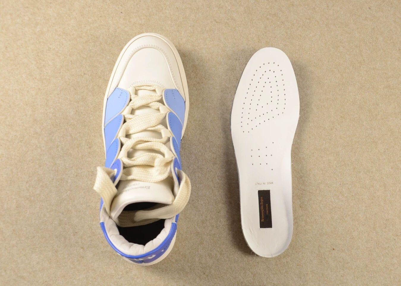 Other Zegna Tiziano Hi-Top Gradient Blue Sneaker EU5 US6 Size US 6 / EU 39 - 8 Thumbnail