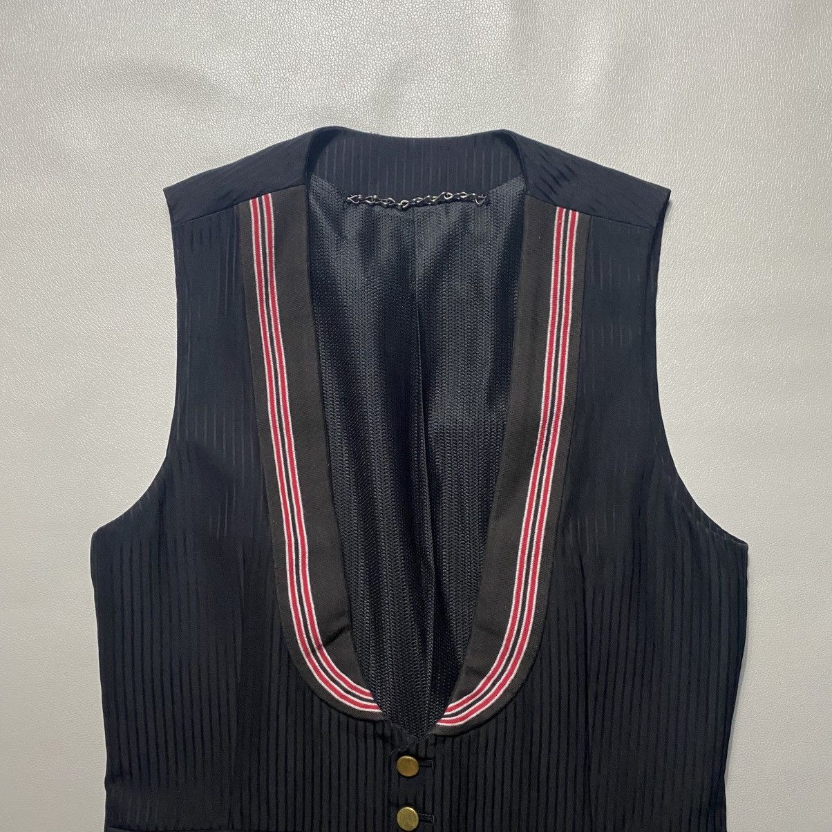 Maison MIHARA YASUHIRO MIHARA YASUHIRO - PINSTRIPE VEST Size US M / EU 48-50 / 2 - 2 Thumbnail
