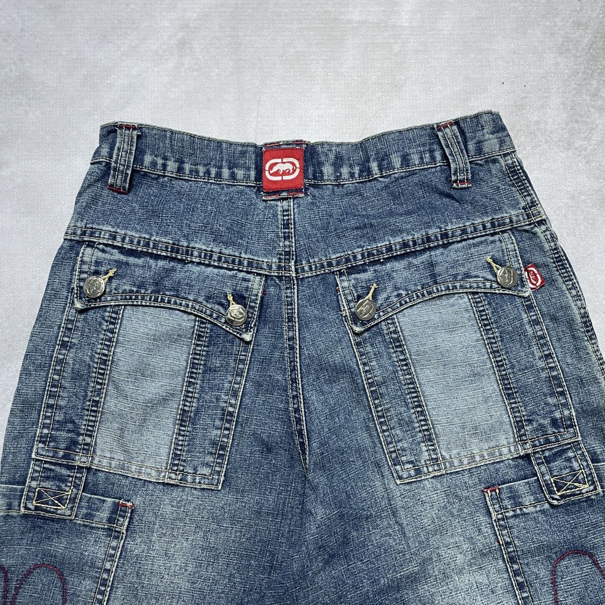 Ecko Unltd. × JNCO 2000’s Ecko Unltd Jorts pants Size US 27 - 7 Thumbnail