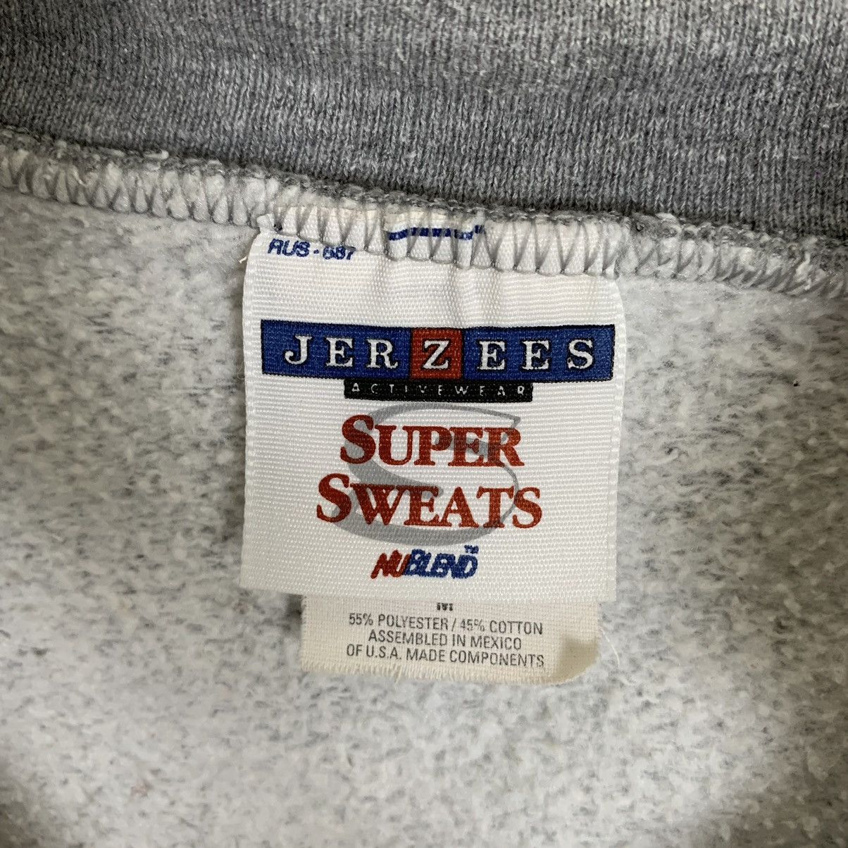NFL × Vintage Vintage 90s Sportwear Sandy Football Back Print Hulf Zip Size US M / EU 48-50 / 2 - 10 Thumbnail