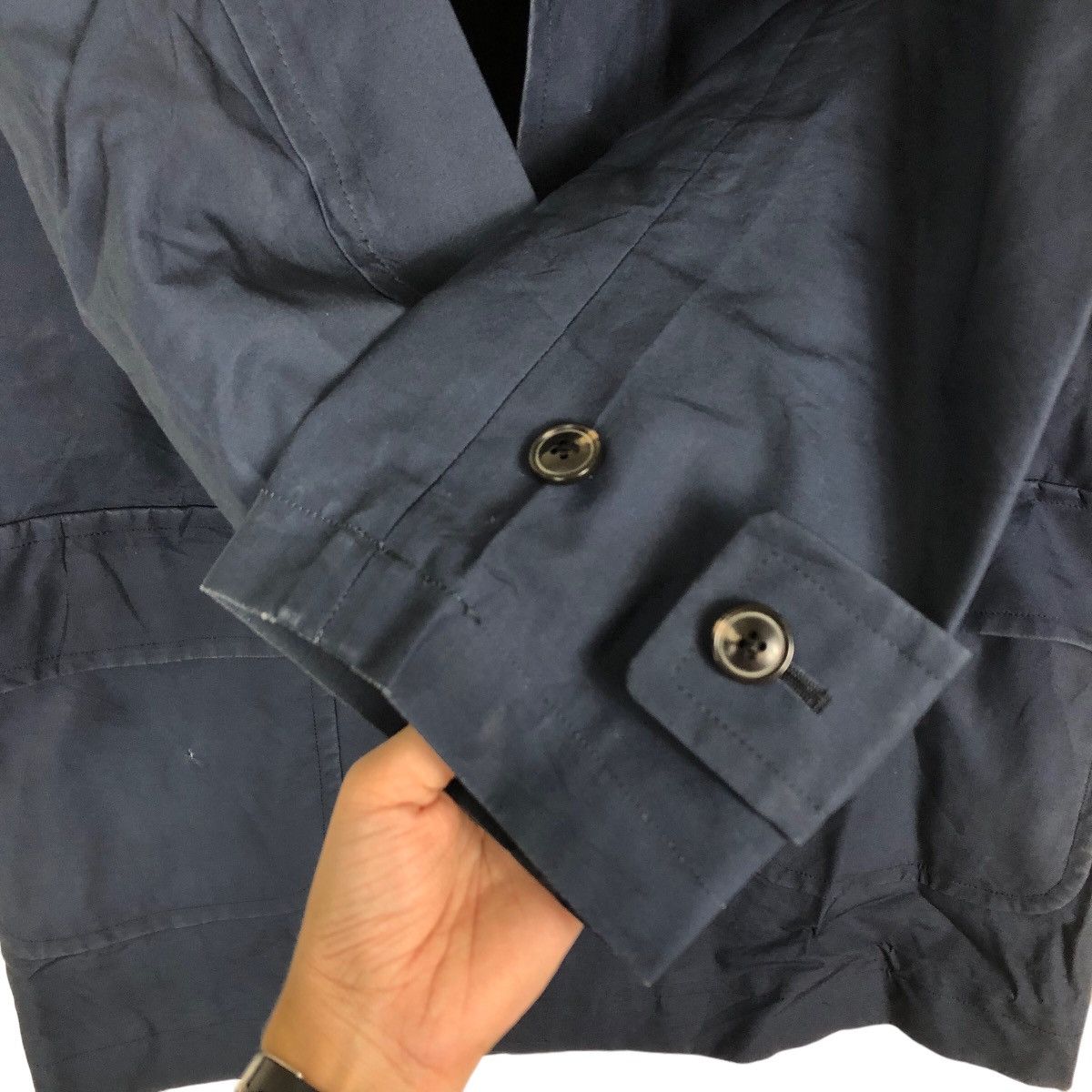 Japanese Brand 🔥RARE ISSEY MIYAKE STYLE LONG JACKET BLANKET LINING J PRESS Size US L / EU 52-54 / 3 - 13 Thumbnail