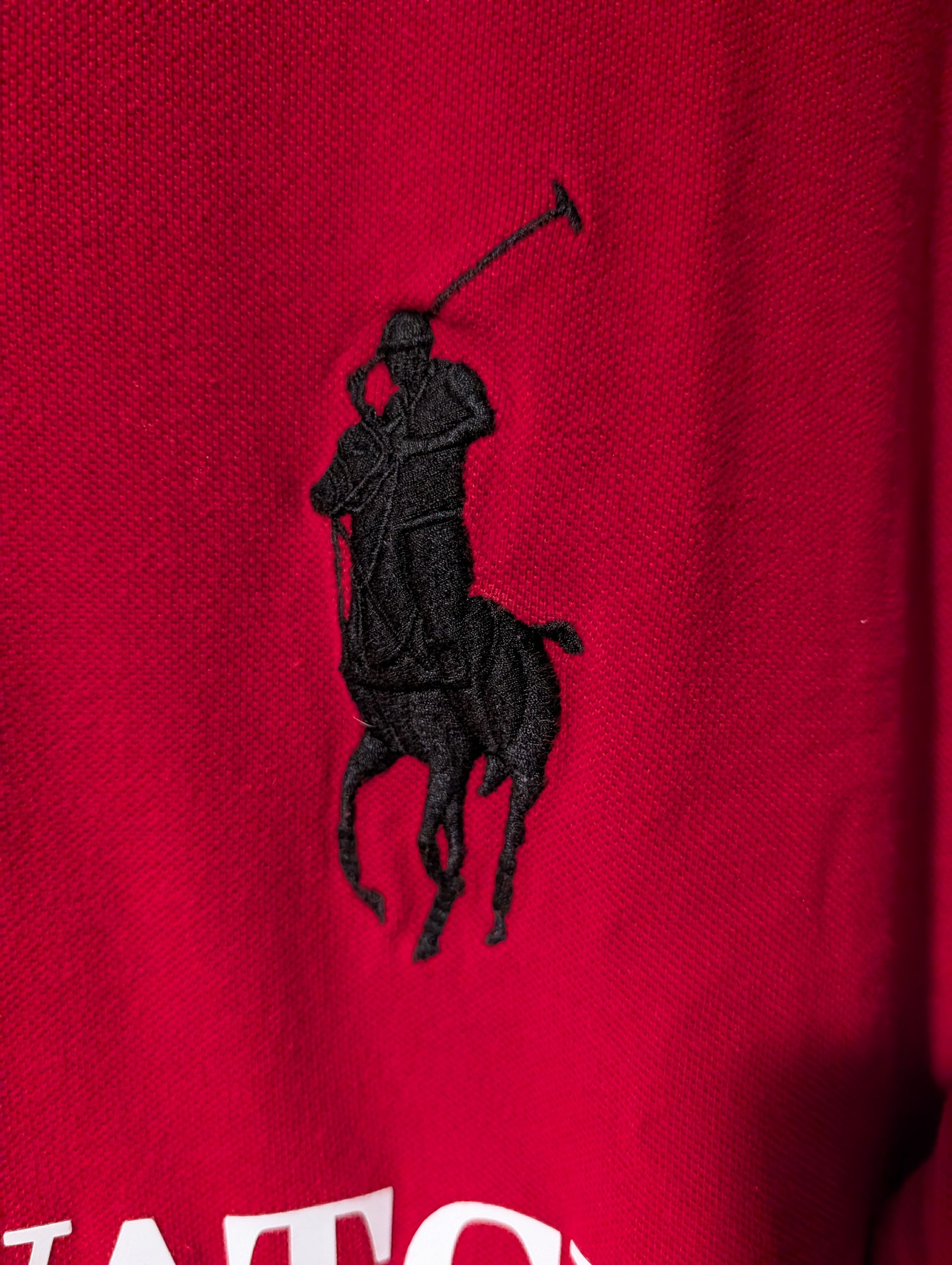 Polo Ralph Lauren Vintage Y2K Polo Ralph Lauren Black WatchTeam Rugby Shirt Size US XXL / EU 58 / 5 - 3 Thumbnail