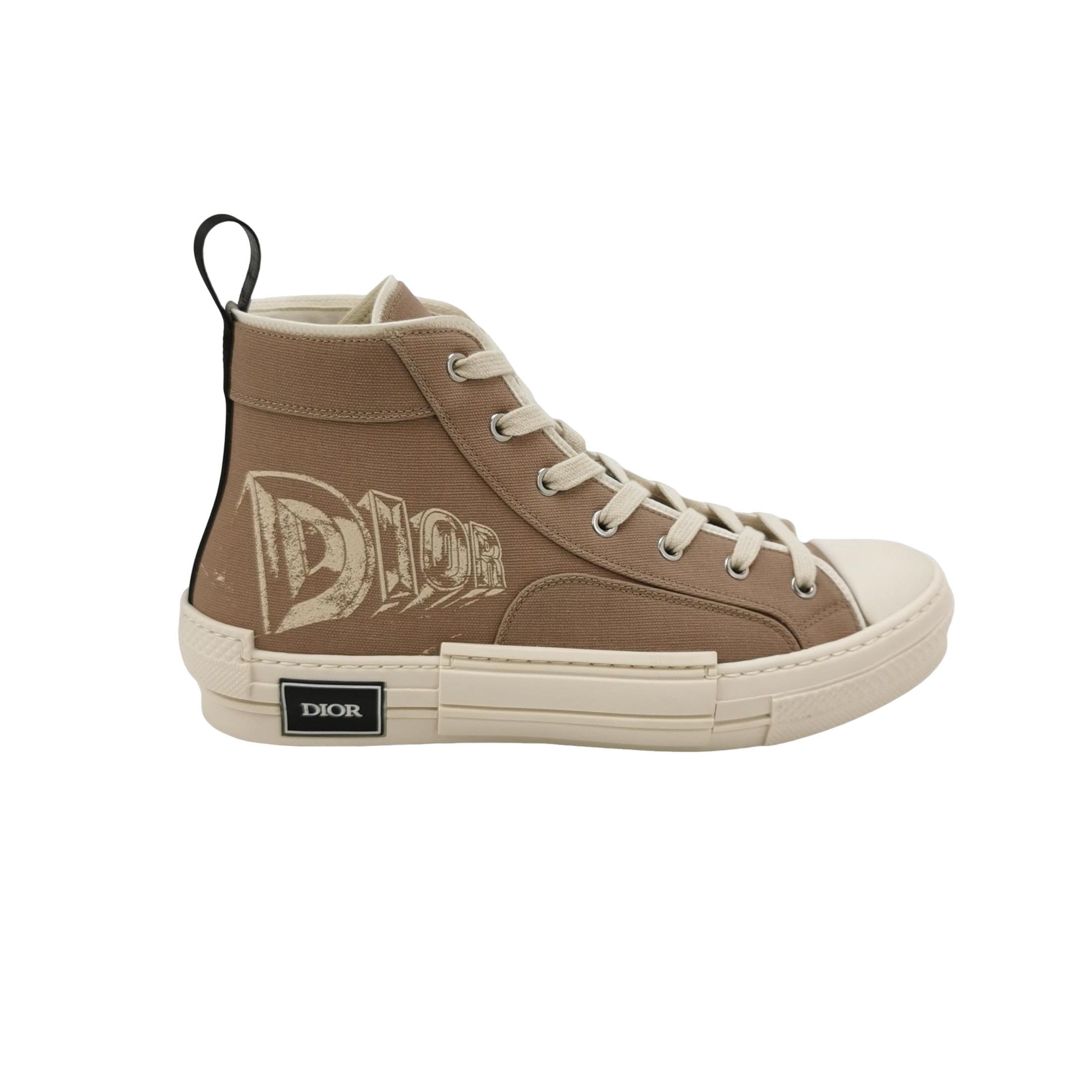 Dior Dior B23 Brown Canvas High-Top Sneakers 42 Size US 9 / EU 42 - 1 Thumbnail