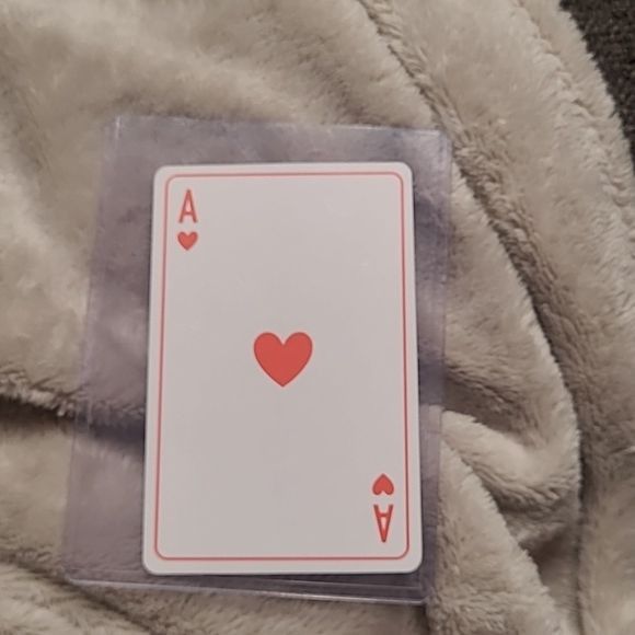 Dior Christian Dior Ace of Hearts Single Playing Card Size ONE SIZE - 1 Thumbnail