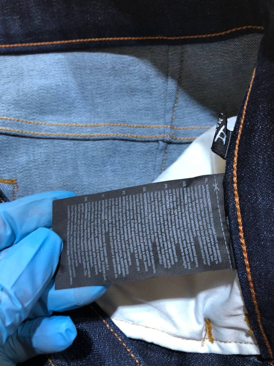 G-Star G Star Raw Jeans Type C 3D Super Slim Denim Stretch Size US 33 - 3 Thumbnail