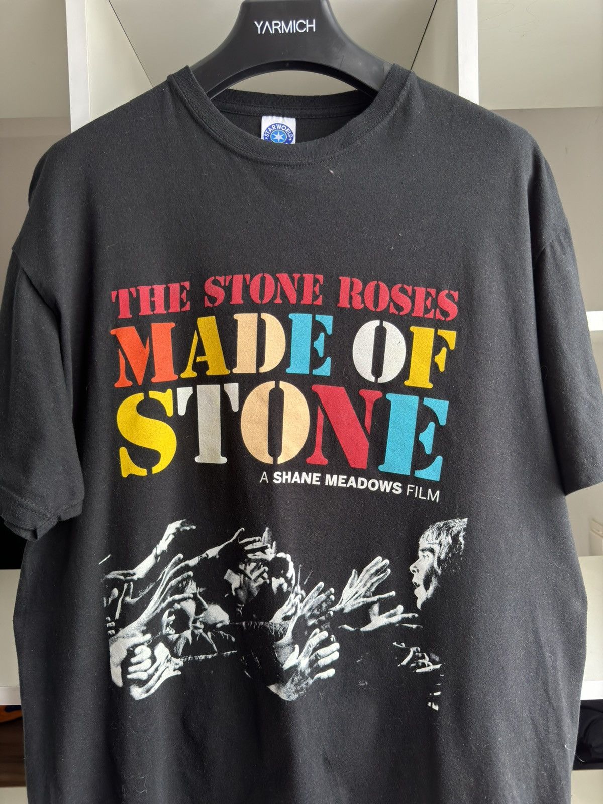 Band Tees 90s STONE ROSES MADE OF STONE BRITPOP BAND TEE Size US L / EU 52-54 / 3 - 2 Thumbnail