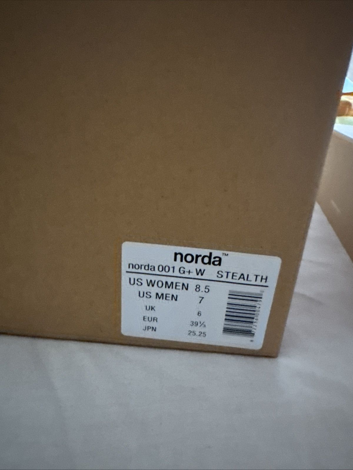 Other NWT 001 G+ - W - Stealth Black norda Womens Size US 8.5 / IT 38.5 - 4 Thumbnail
