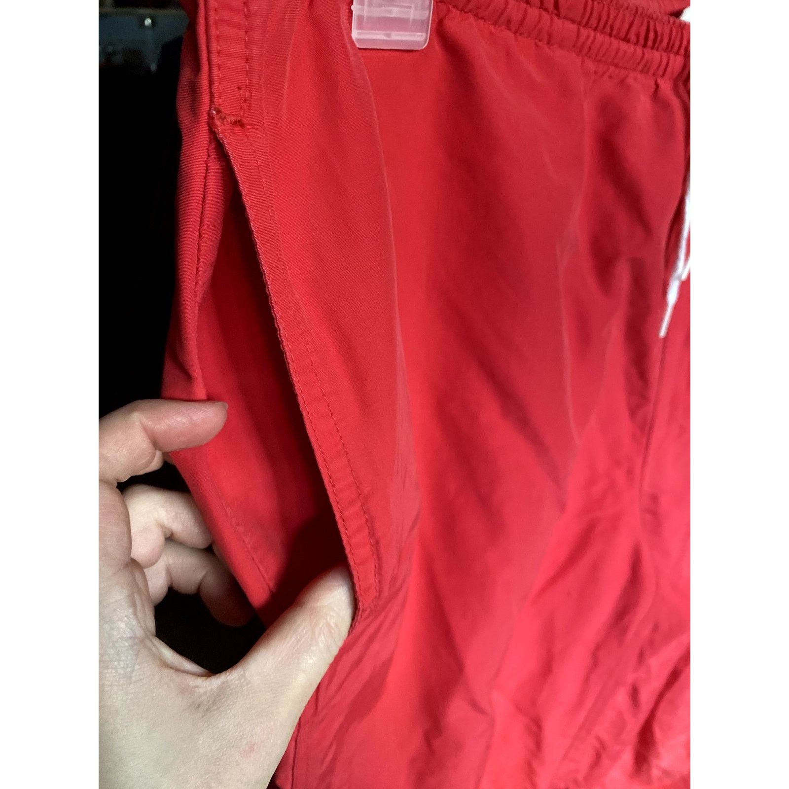Patagonia 1990's Vintage Patagonia Red Wind Pants Men's Large Gorpcore Size US 37 - 5 Thumbnail