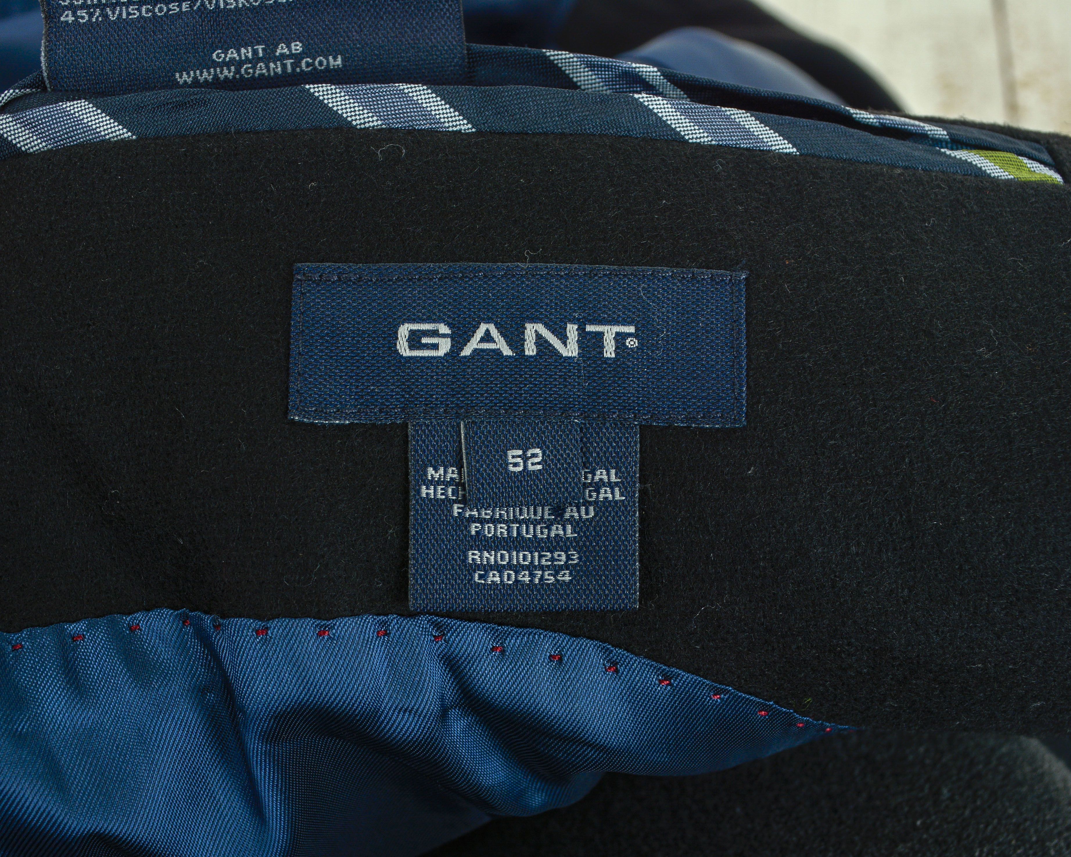 Gant Blazer Wool Blend Jacket M Suit Patched Elbows UK 42 US Size 42R - 7 Thumbnail