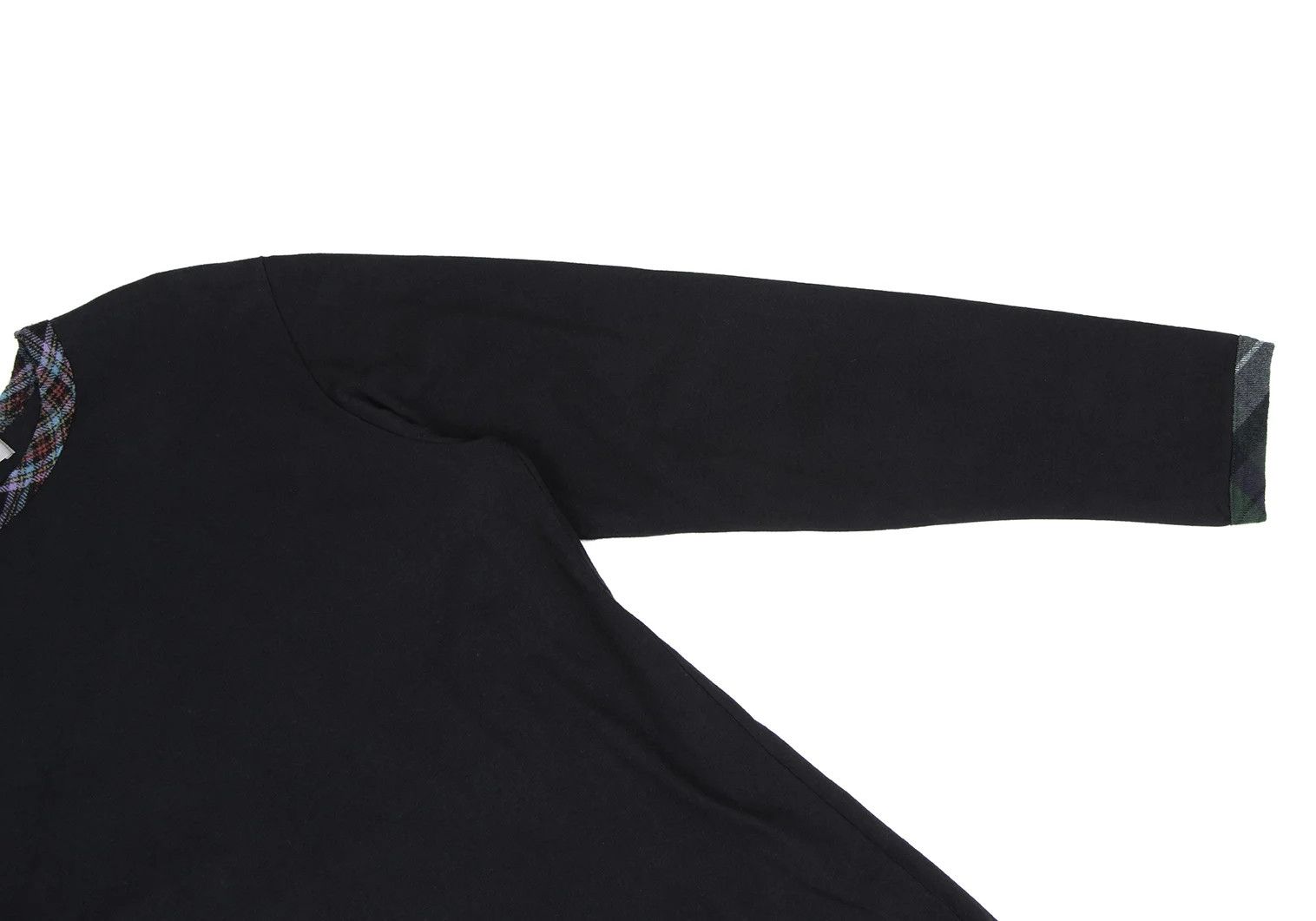 Yohji Yamamoto Yohji Yamamoto Cotton Check Trim T-Shirt Size US M / EU 48-50 / 2 - 3 Thumbnail