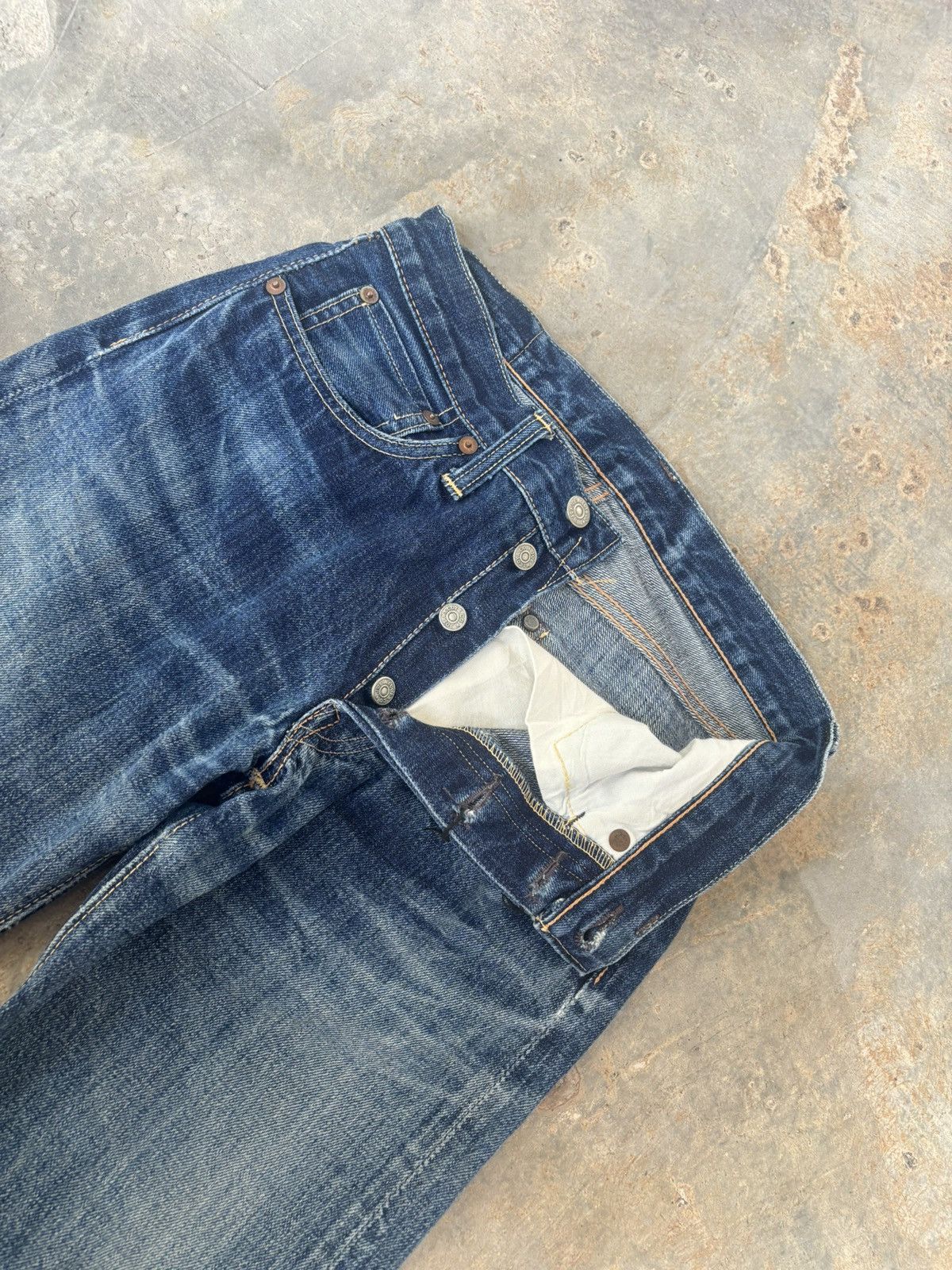 TOYS McCOY Joe McCoy Selvedge Denim Jeans Size 26" / US 2 / IT 38 - 6 Thumbnail