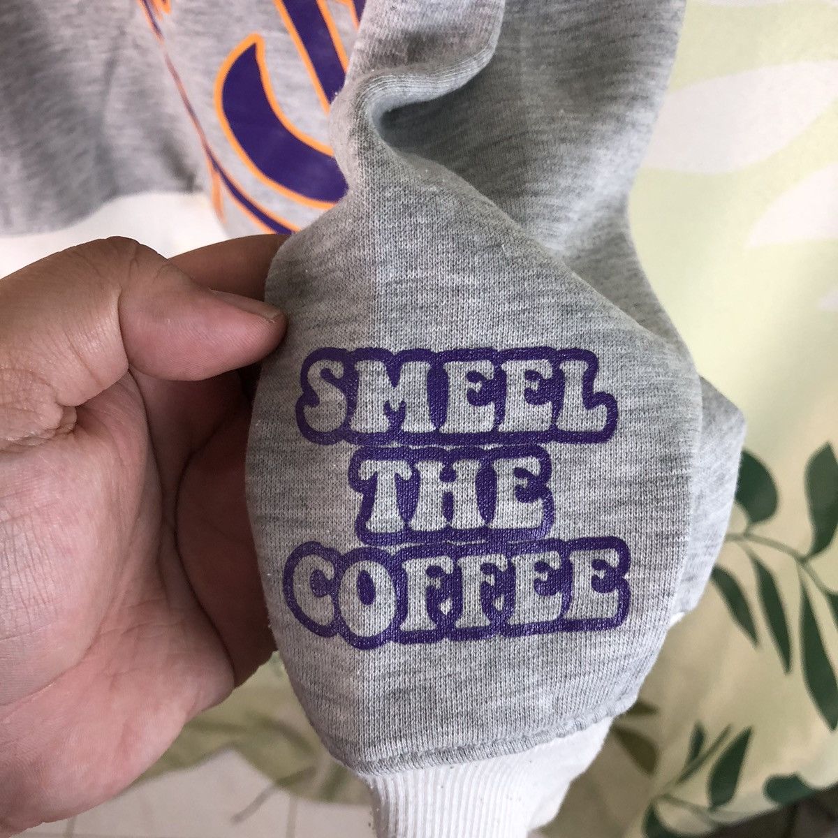 Japanese Brand × Vintage Oills Smell The Coffee Hoodie #7441 Size US M / EU 48-50 / 2 - 10 Thumbnail