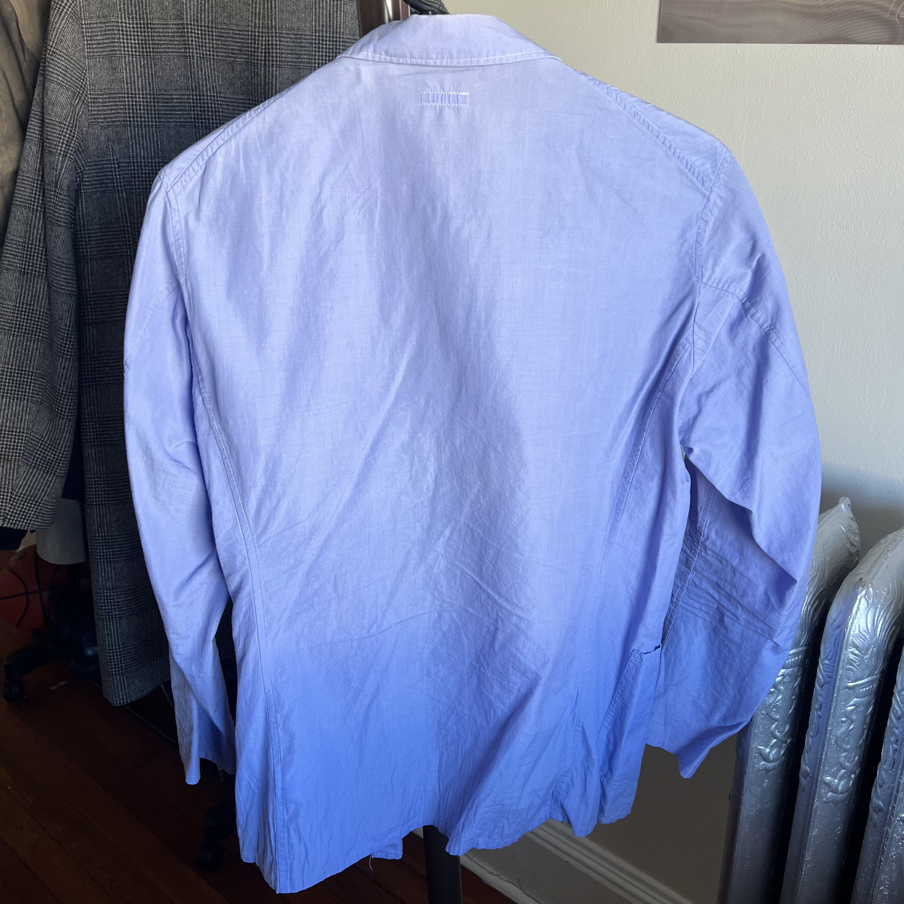 Comoli Comoli Cotton blazer / Sky blue / Sz 1 Size US S / EU 44-46 / 1 - 8 Thumbnail