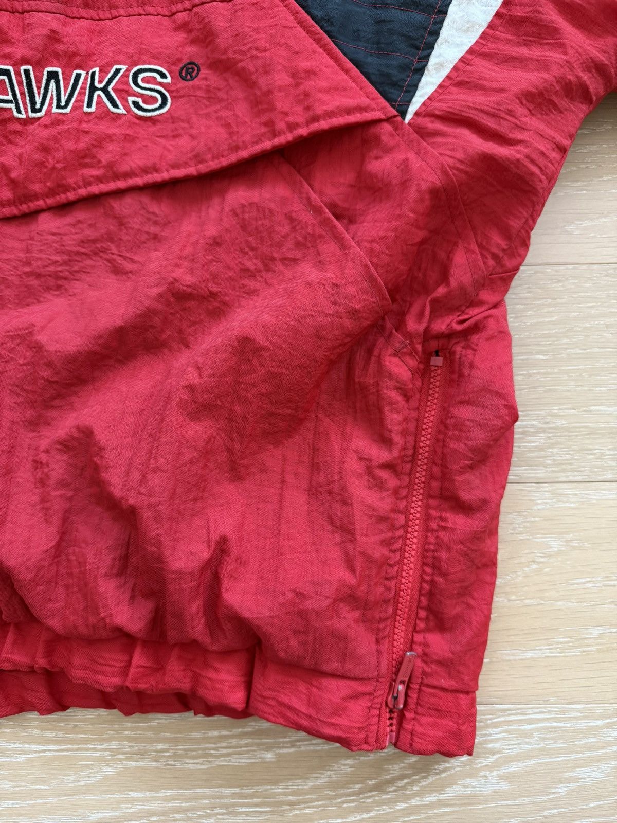 Starter Rare Vintage Chicago Blackhawks Starter Hoodie Jacket Size US L / EU 52-54 / 3 - 8 Thumbnail