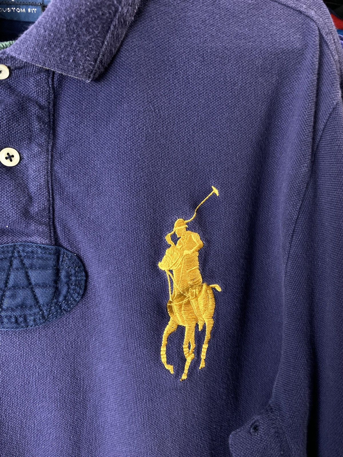 Polo Ralph Lauren Vintage Polo Ralph Lauren Rugby Longsleeve Kanye West Size US L / EU 52-54 / 3 - 5 Thumbnail