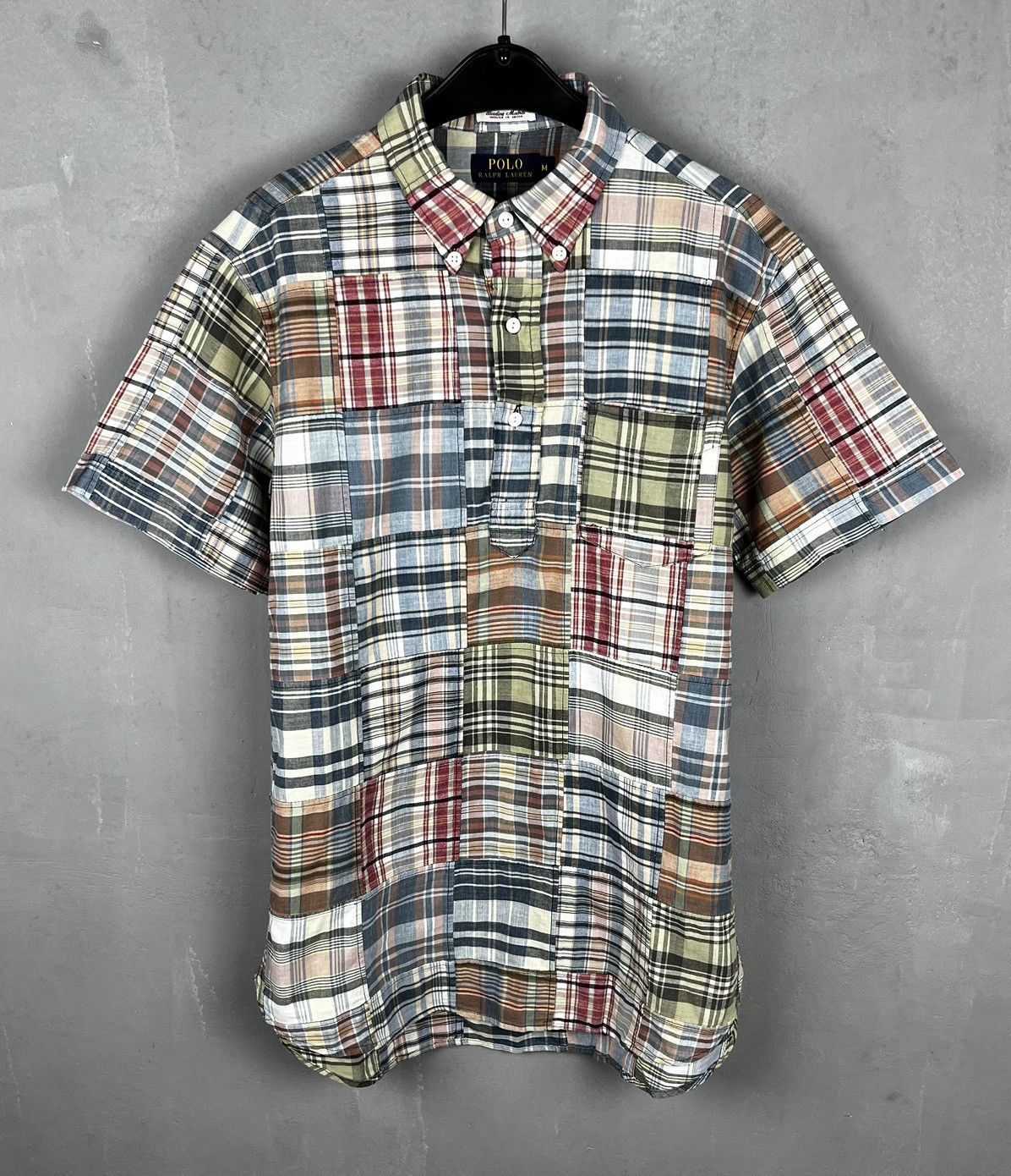 Polo Ralph Lauren × RRL Ralph Lauren × Ralph Lauren Ralph Lauren Classic Fit Patchwork Shirt Size US M / EU 48-50 / 2 - 1 Thumbnail