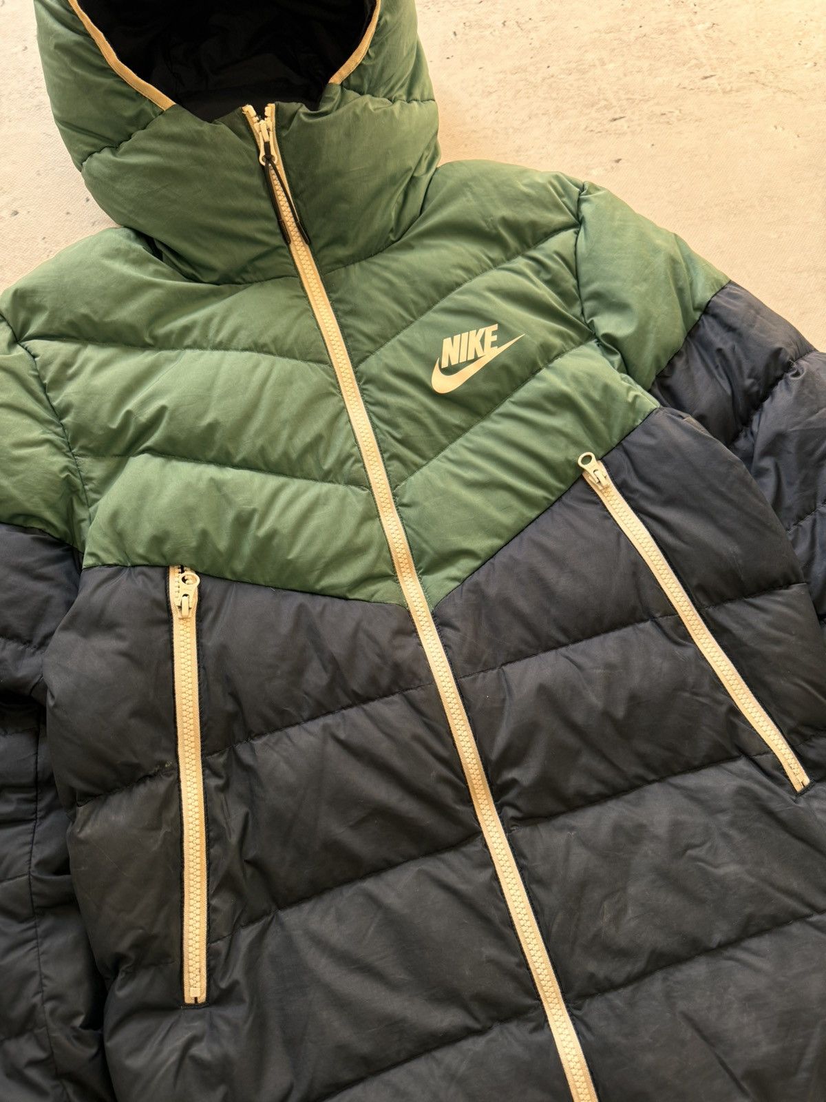 Nike × Nike ACG NIKE PUFFER DOWN BASIC LOGO OVERSIZE NYLON JACKET Size US S / EU 44-46 / 1 - 4 Thumbnail