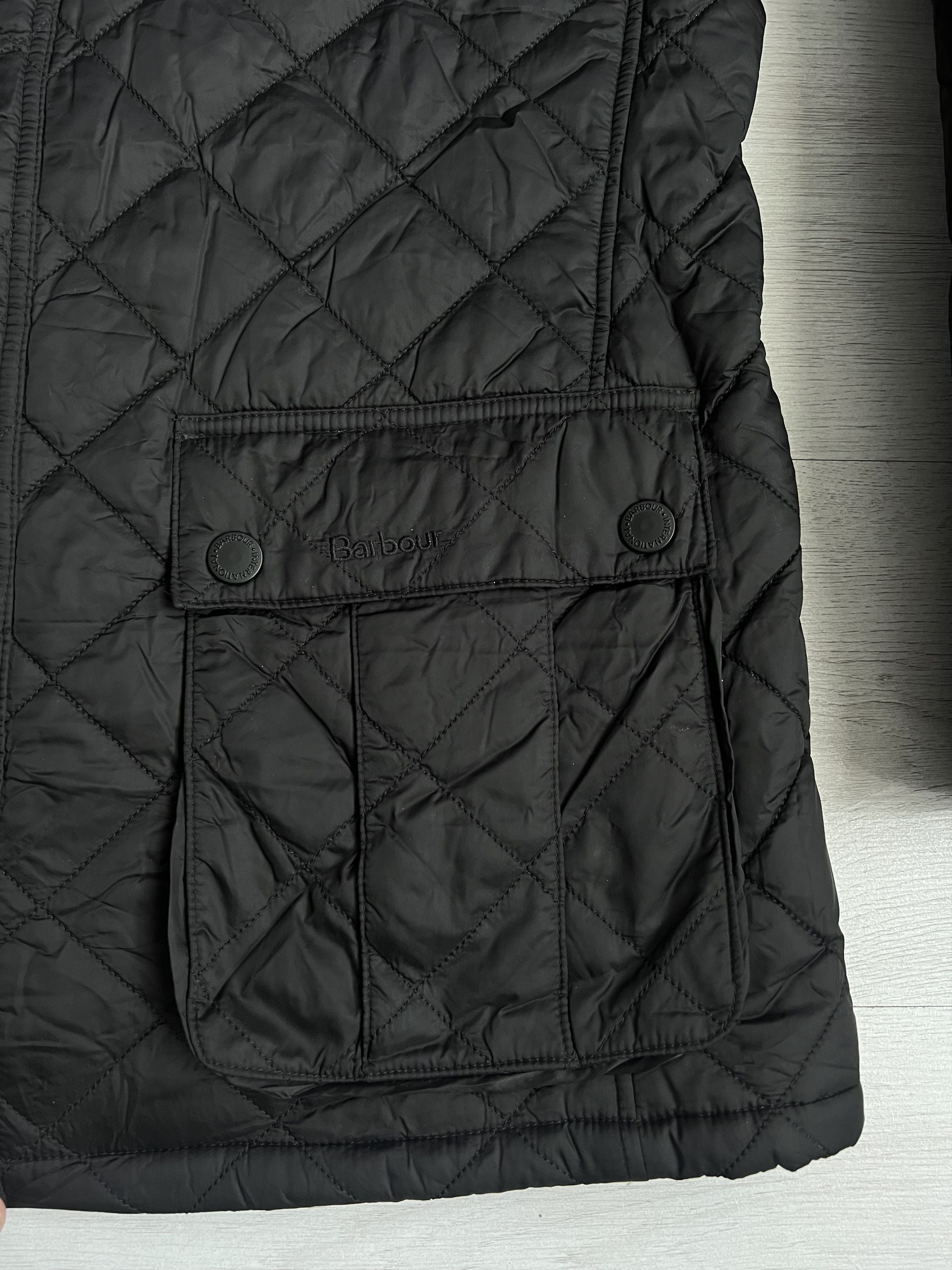 Barbour Barbour Men's Black Quilted Jacket Stand Collar Size US L / EU 52-54 / 3 - 2 Thumbnail