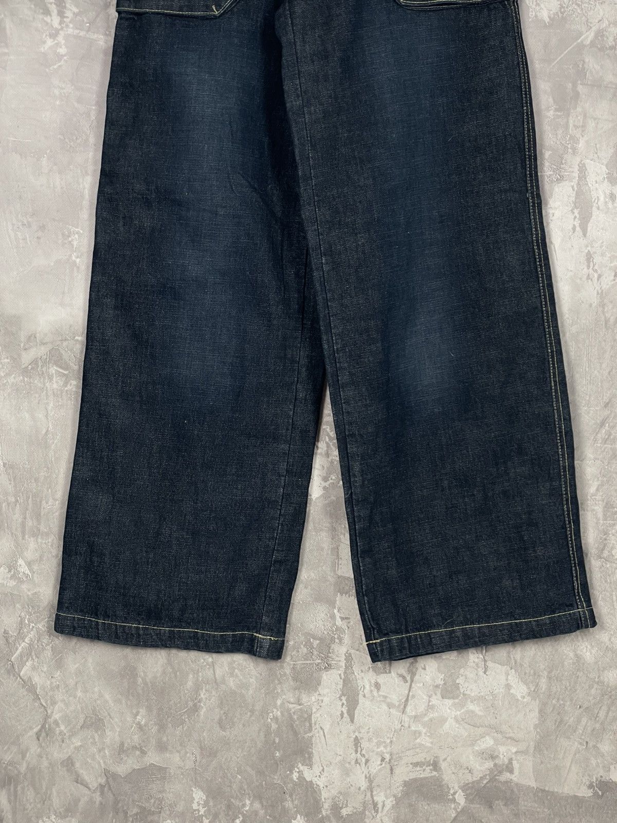 Criminal Damage CRIMNAL DENIM Y2K DENIM JEANS PANTS HIGH WAIST Size US 27 - 14 Thumbnail