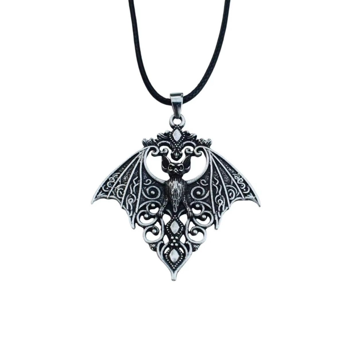 Jewelry Gothic Vampire Bat Necklace Size ONE SIZE - 7 Thumbnail