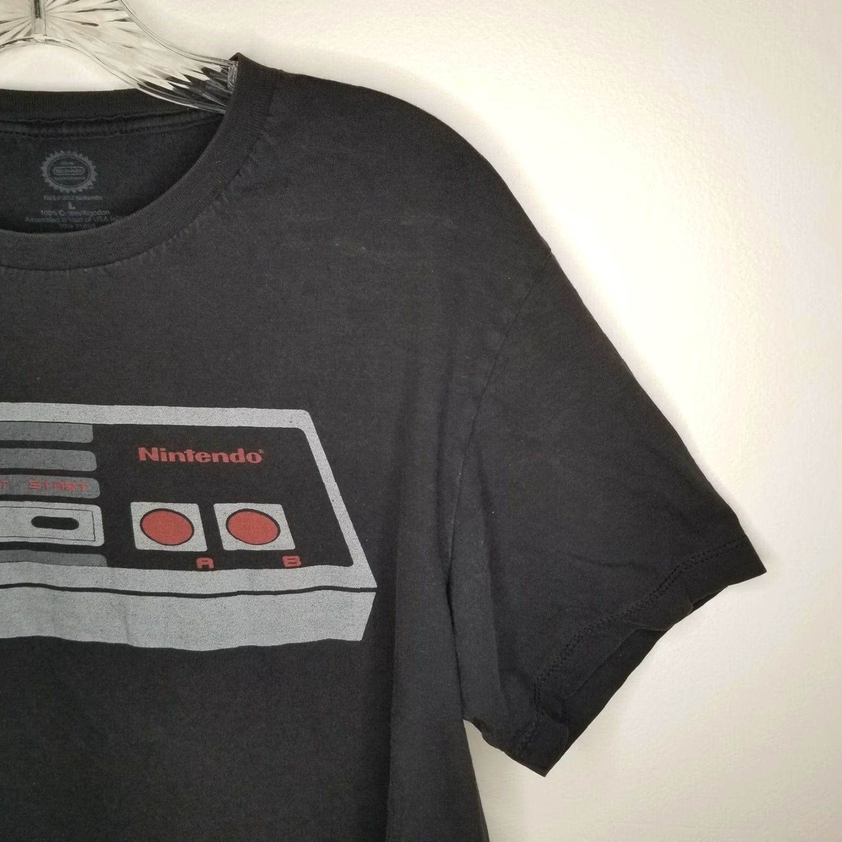 Nintendo Nintendo Shirt Mens Size L Black Graphic L Size US L / EU 52-54 / 3 - 4 Thumbnail