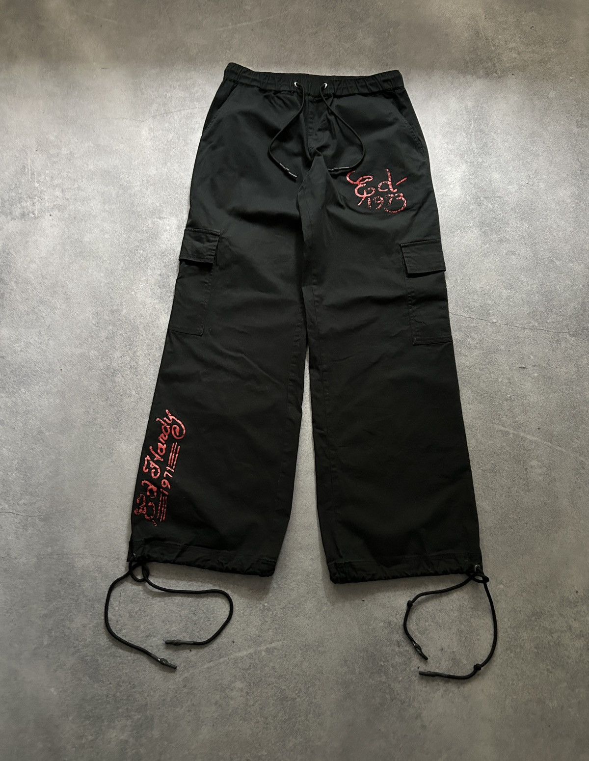 Ed Hardy Ed Hardy Big logo Japan Dragon 🐉 track pants y2k Size US 30 / EU 46 - 2 Thumbnail