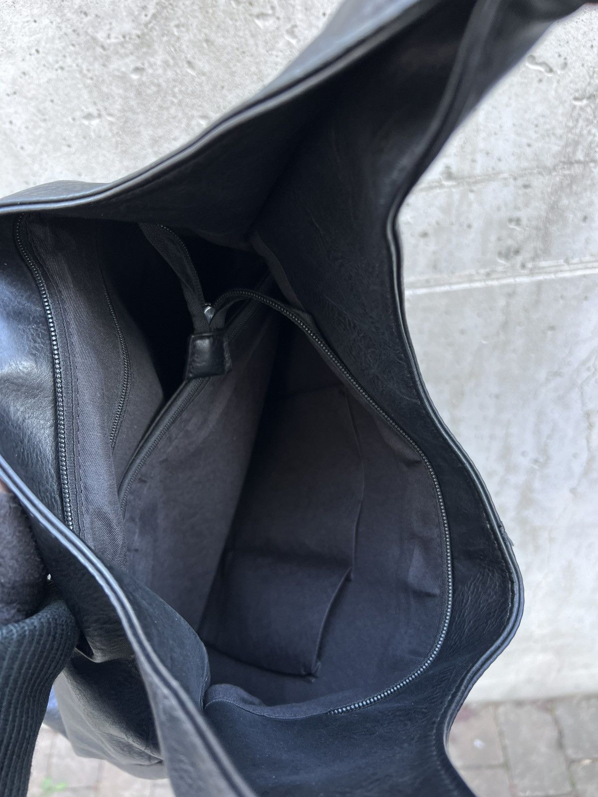 Rick Owens Double Zipper Avant Garde Shoulder Bag Size ONE SIZE - 5 Thumbnail