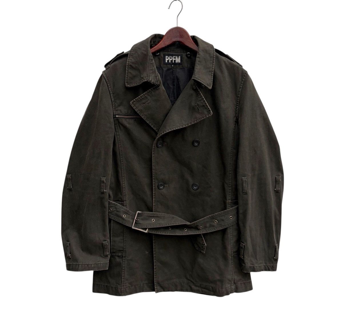 PPFM Ppfm Double Collar Japan Streetwear Jacket Size US M / EU 48-50 / 2 - 1 Thumbnail