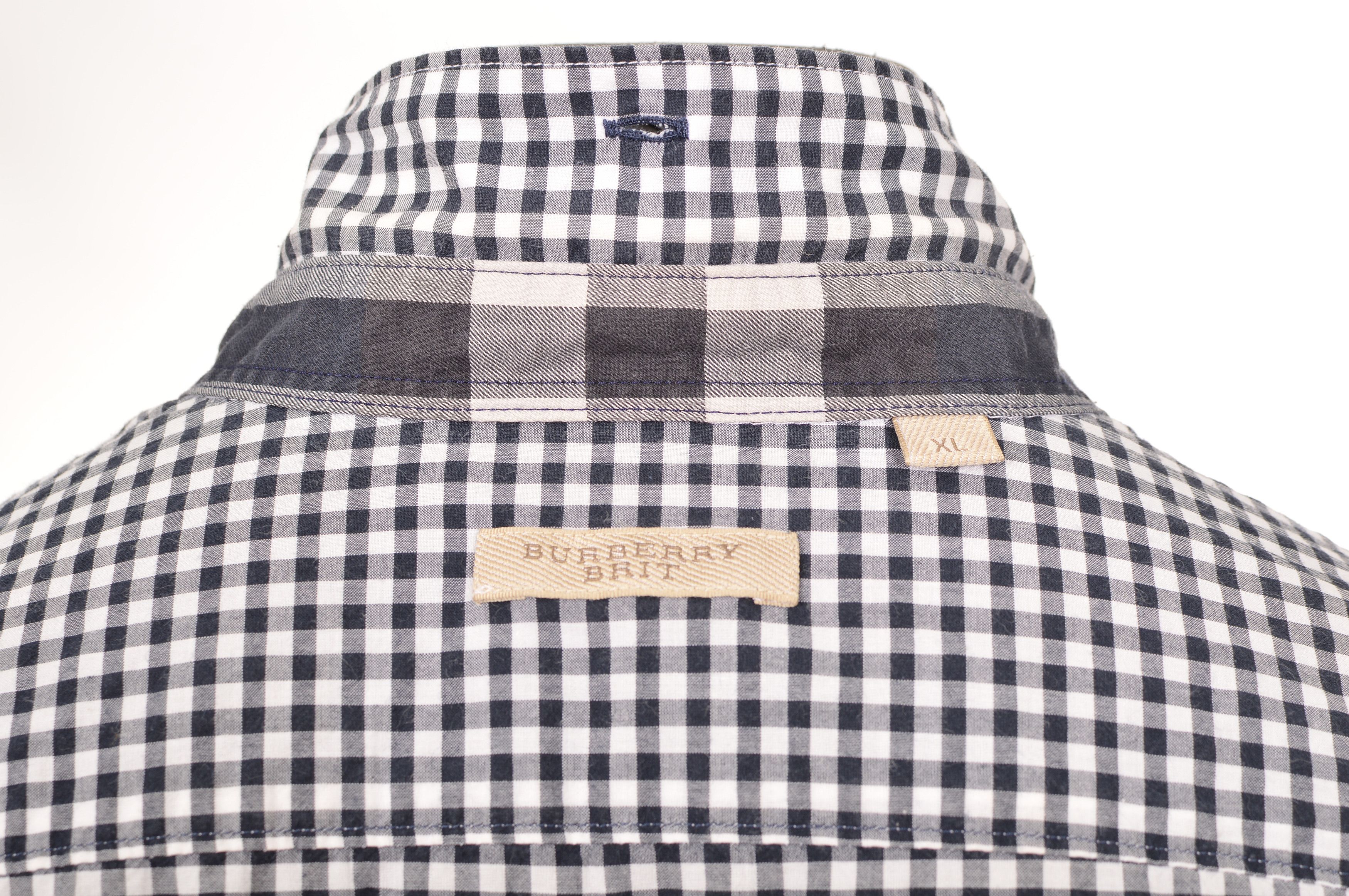Burberry DDP Burberry Brit Check Button Shirt Size US XL / EU 56 / 4 - 5 Thumbnail