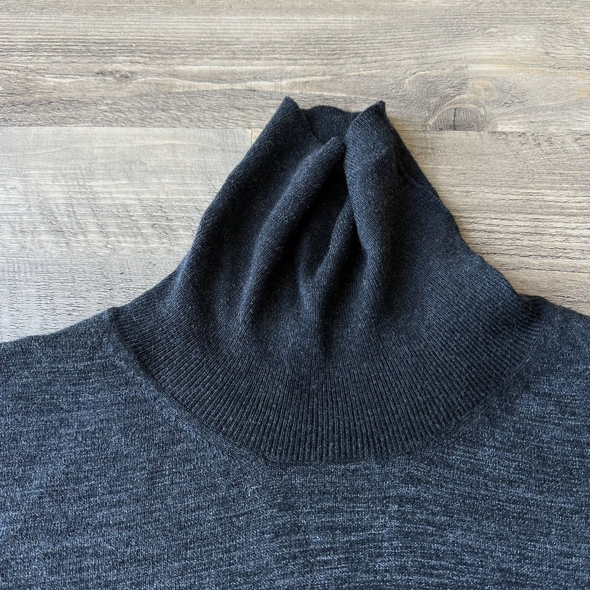Prada × Vintage Vintage FW2010 Prada Two Tone Cotton&Cashmere Roll Neck Size US XL / EU 56 / 4 - 9 Thumbnail
