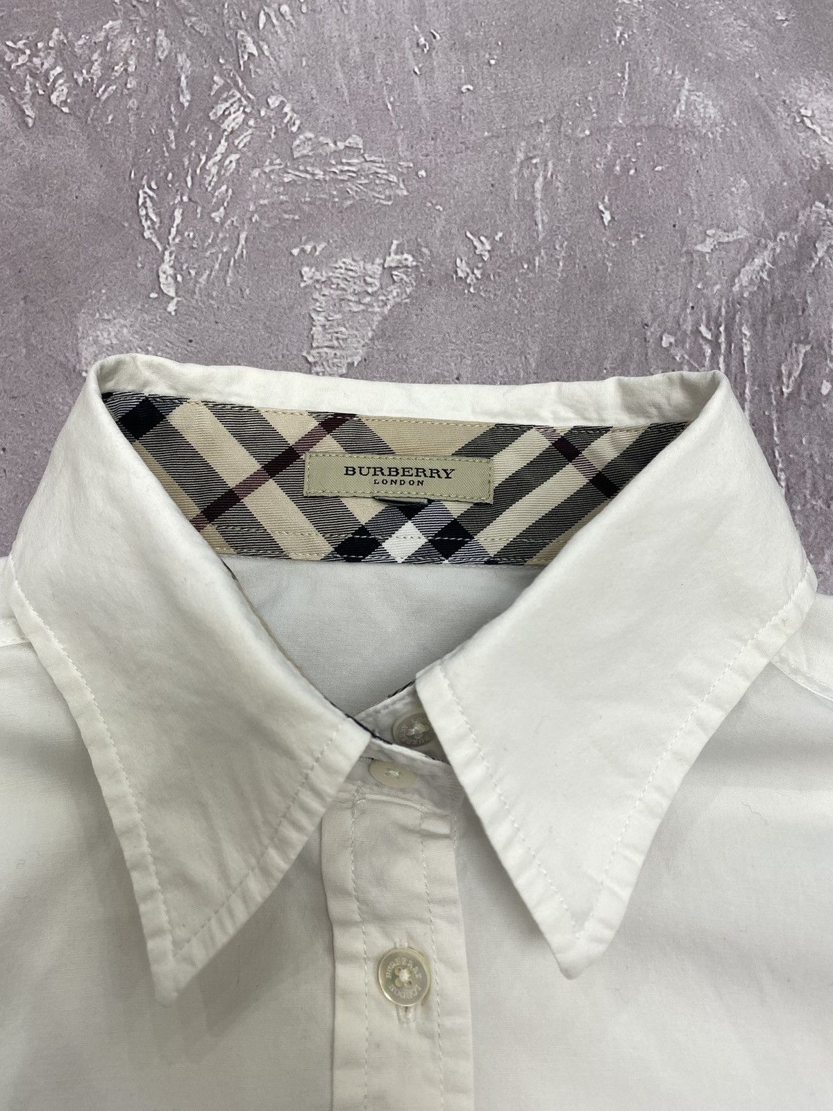 Burberry Vintage Burberry London Nova Check Shirt Longsleeve Size S / US 4 / IT 40 - 3 Thumbnail