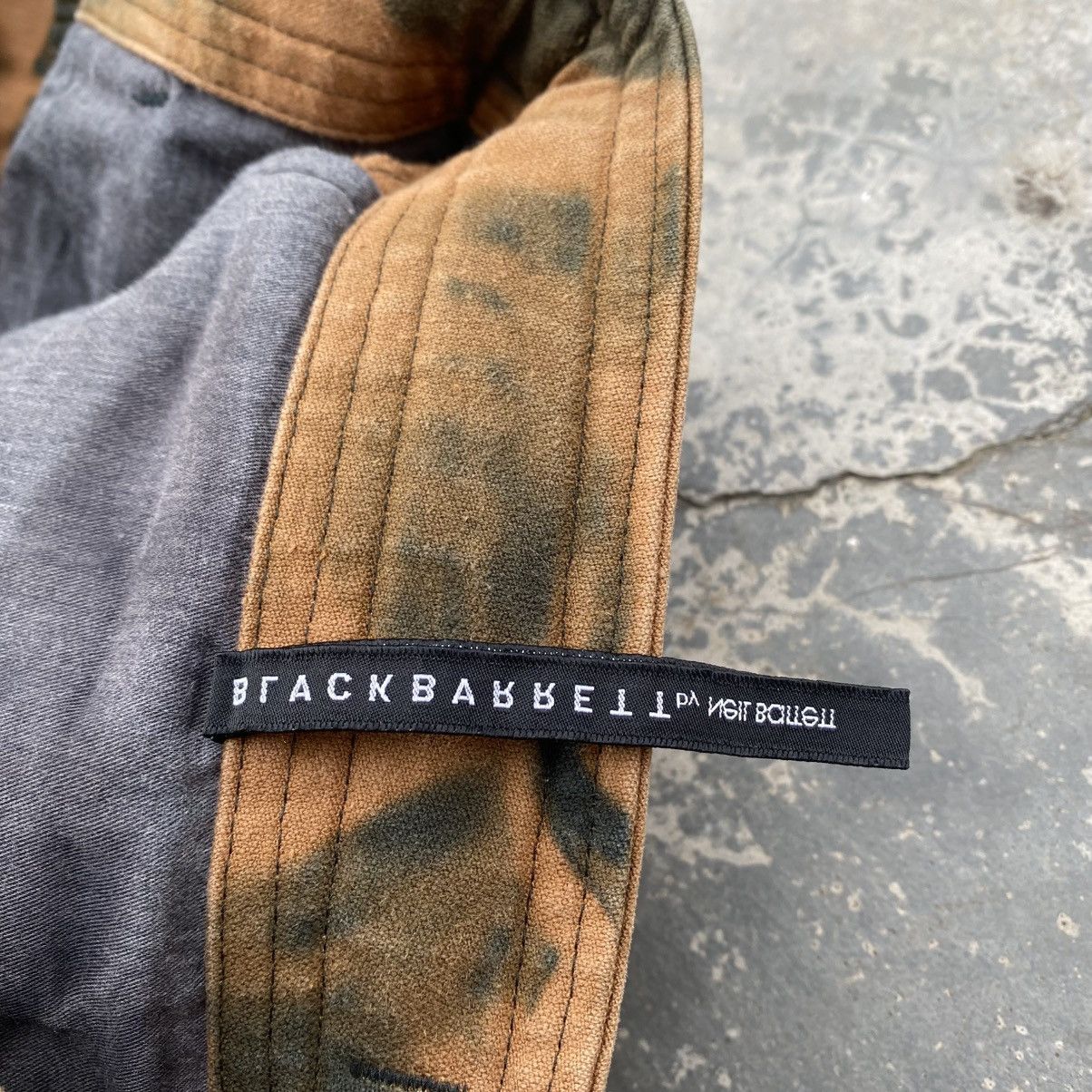 Black Barrett × Neil Barrett NEIL BARRETT Bleach Pant Size US 33 - 9 Thumbnail