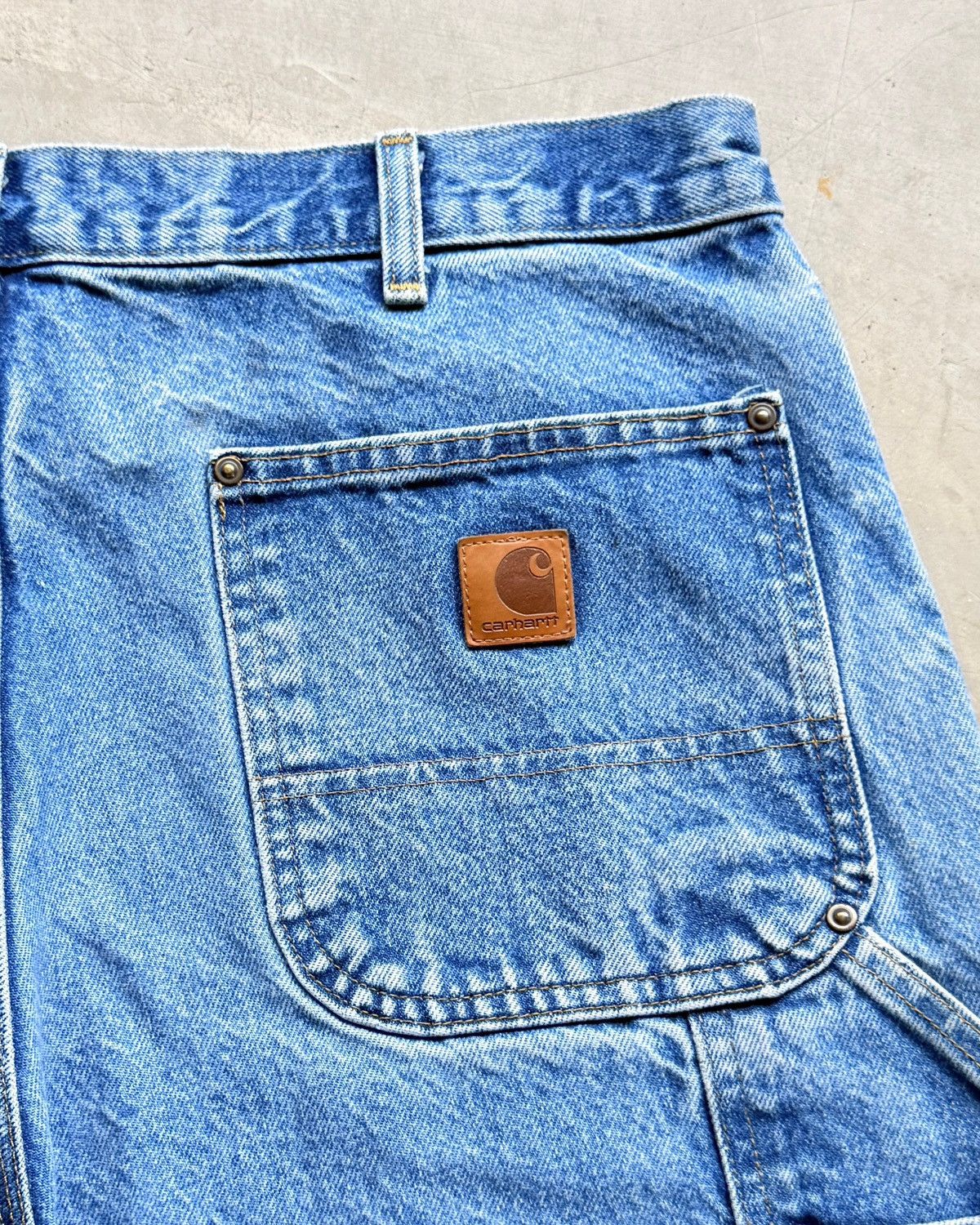 Carhartt Carhartt Denim Doubleknee B73 DST ⭐️ Size US 36 / EU 52 - 14 Thumbnail